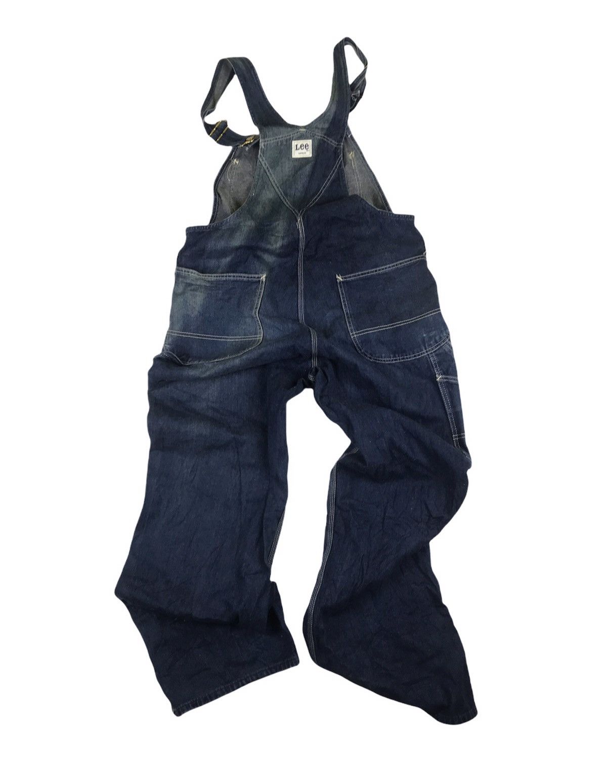 Lee × Vintage Vintage Denim Lee Union Made Carpenter Overall Size US 36 / EU 52 - 10 Thumbnail