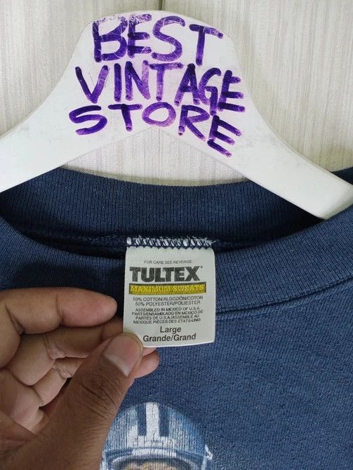 NFL × Tultex × Vintage Vintage 90s Dallas Cowboys Sweatshirt Crewneck Size US L / EU 52-54 / 3 - 4 Thumbnail