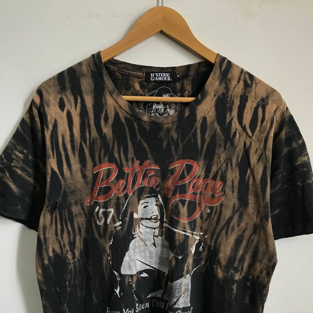 Hysteric Glamour Distressed tshirt hysteric glamour custom tye diee Size US M / EU 48-50 / 2 - 5 Thumbnail