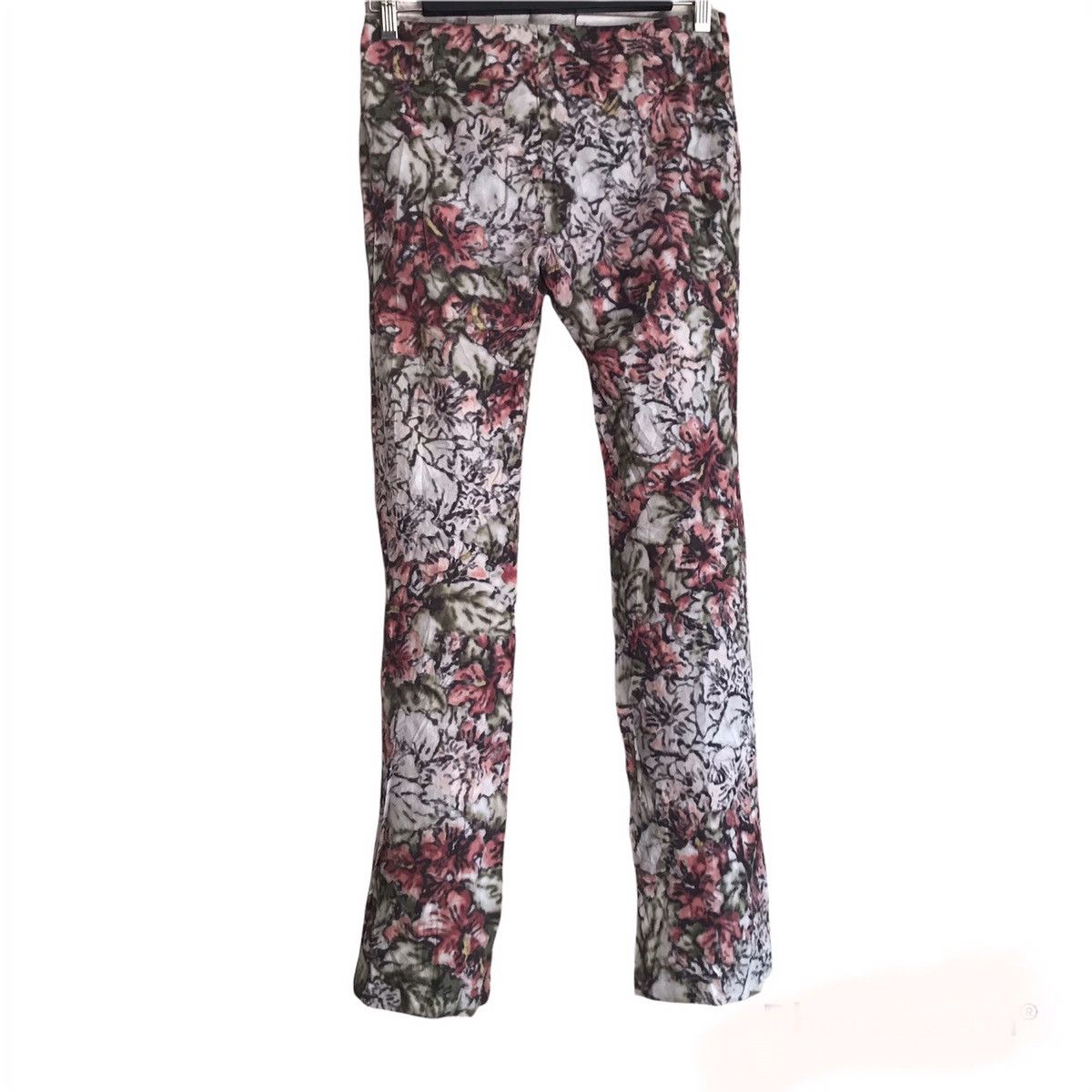 Issey Miyake Issey Miyake Printed Pants Floral Size 30" / US 8 / IT 44 - 2 Thumbnail
