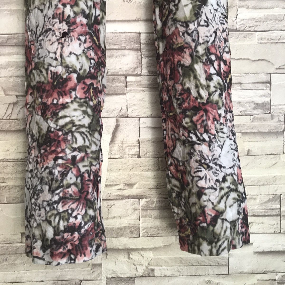 Issey Miyake Issey Miyake Printed Pants Floral Size 30" / US 8 / IT 44 - 6 Thumbnail