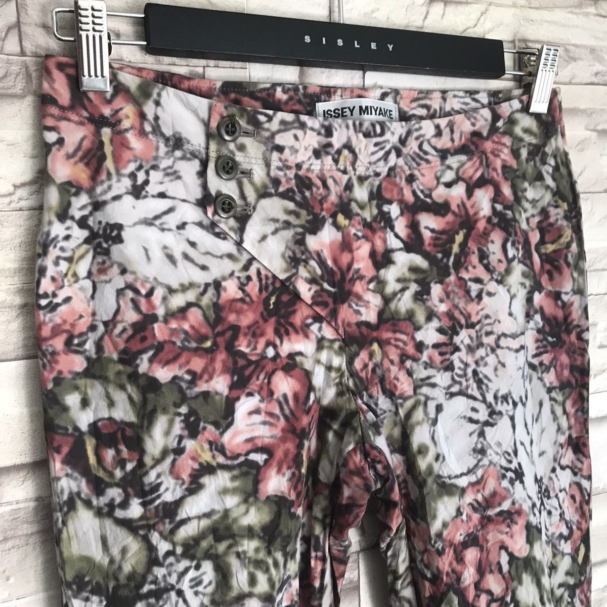 Issey Miyake Issey Miyake Printed Pants Floral Size 30" / US 8 / IT 44 - 4 Thumbnail