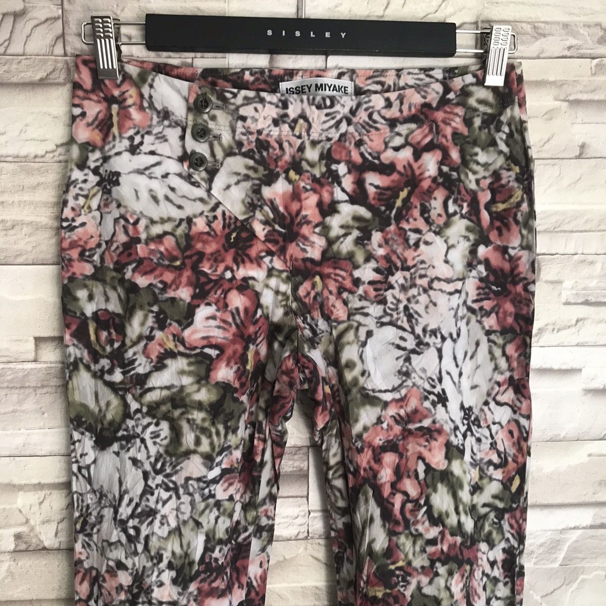 Issey Miyake Issey Miyake Printed Pants Floral Size 30" / US 8 / IT 44 - 3 Thumbnail