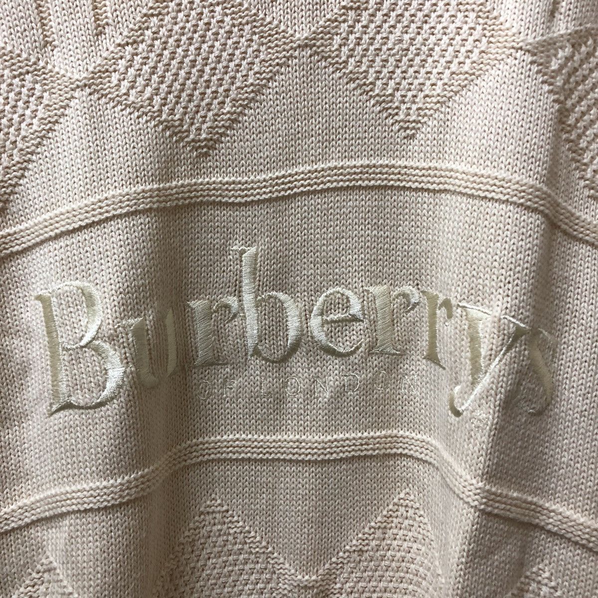 Burberry × Vintage BURBERRY LONDON SPELL OUT LOGO SWEATSHIRT Size US S / EU 44-46 / 1 - 5 Thumbnail
