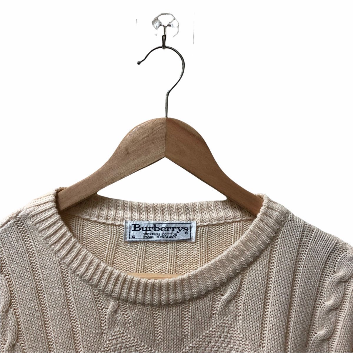 Burberry × Vintage BURBERRY LONDON SPELL OUT LOGO SWEATSHIRT Size US S / EU 44-46 / 1 - 3 Thumbnail