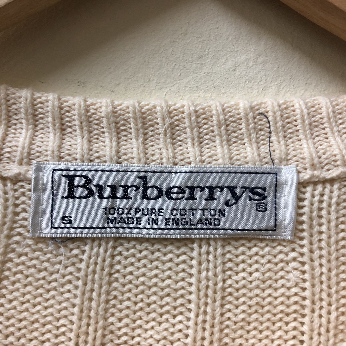 Burberry × Vintage BURBERRY LONDON SPELL OUT LOGO SWEATSHIRT Size US S / EU 44-46 / 1 - 2 Thumbnail