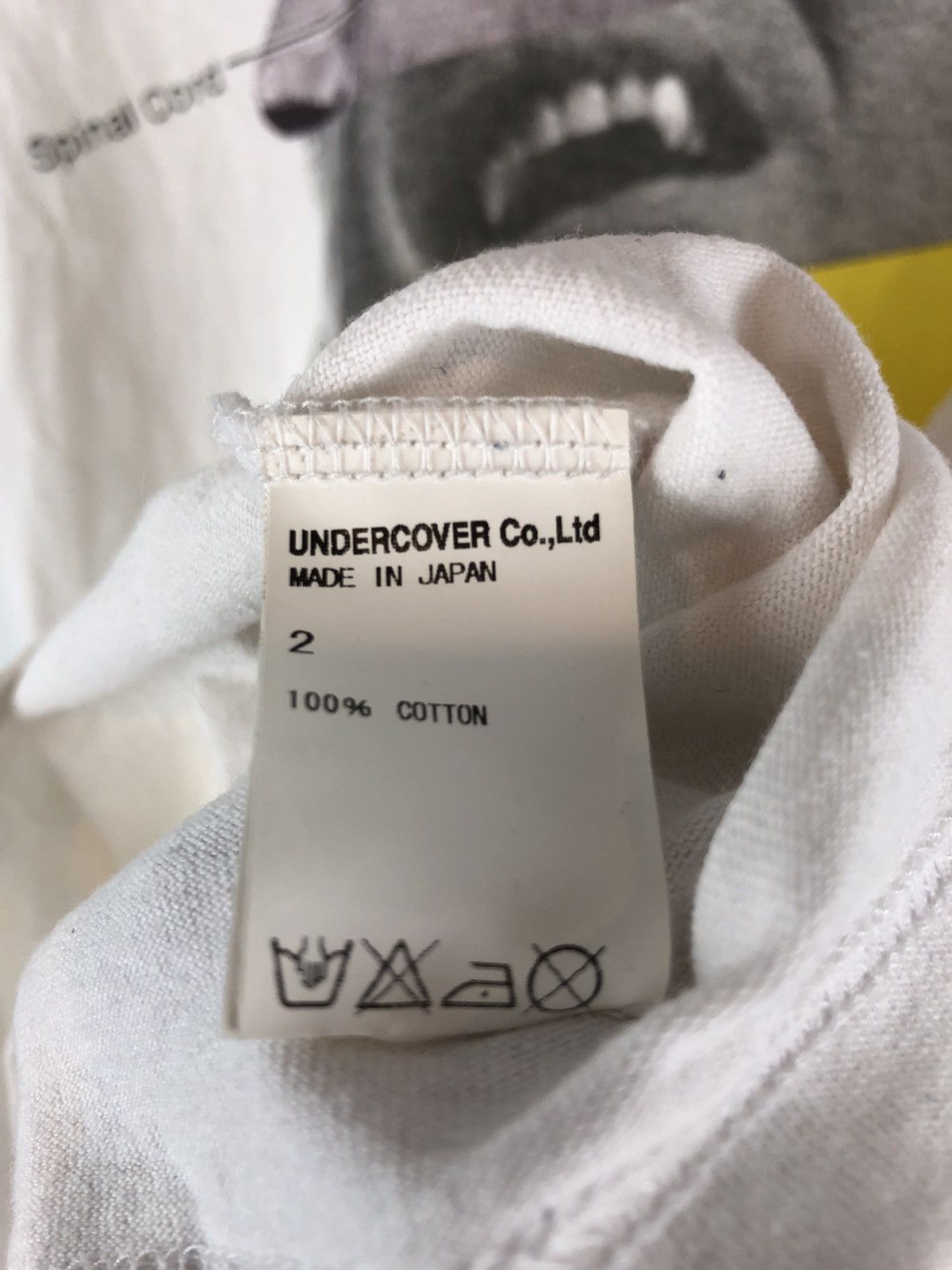 Undercover 🔥FREE SHIPPING! Undercover Logo Print Tee 100% Authentic Size US S / EU 44-46 / 1 - 6 Thumbnail