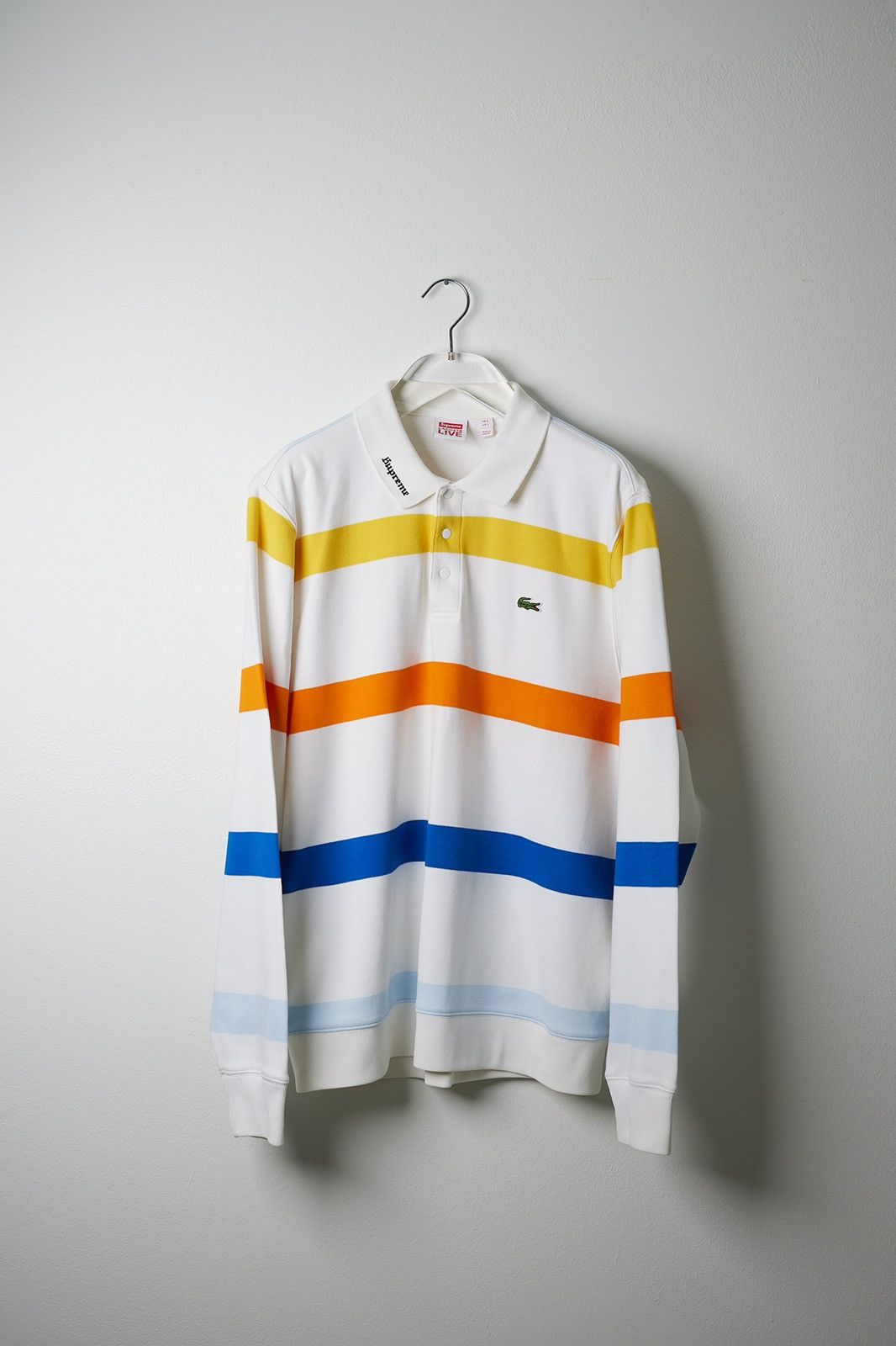 Supreme Lacoste L/S Jersey Polo | Grailed