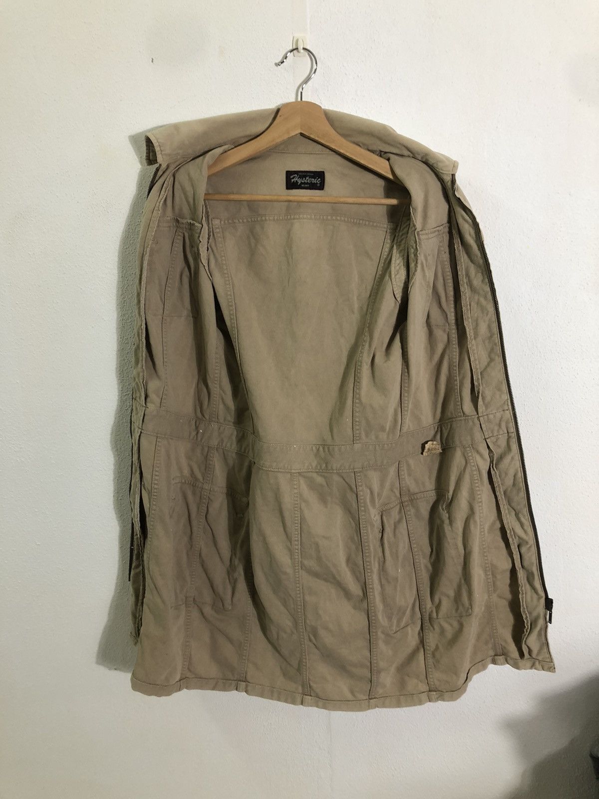 Hysteric Glamour Rare Hysteric Long Vest/Parkas Zipper Size US M / EU 48-50 / 2 - 11 Thumbnail