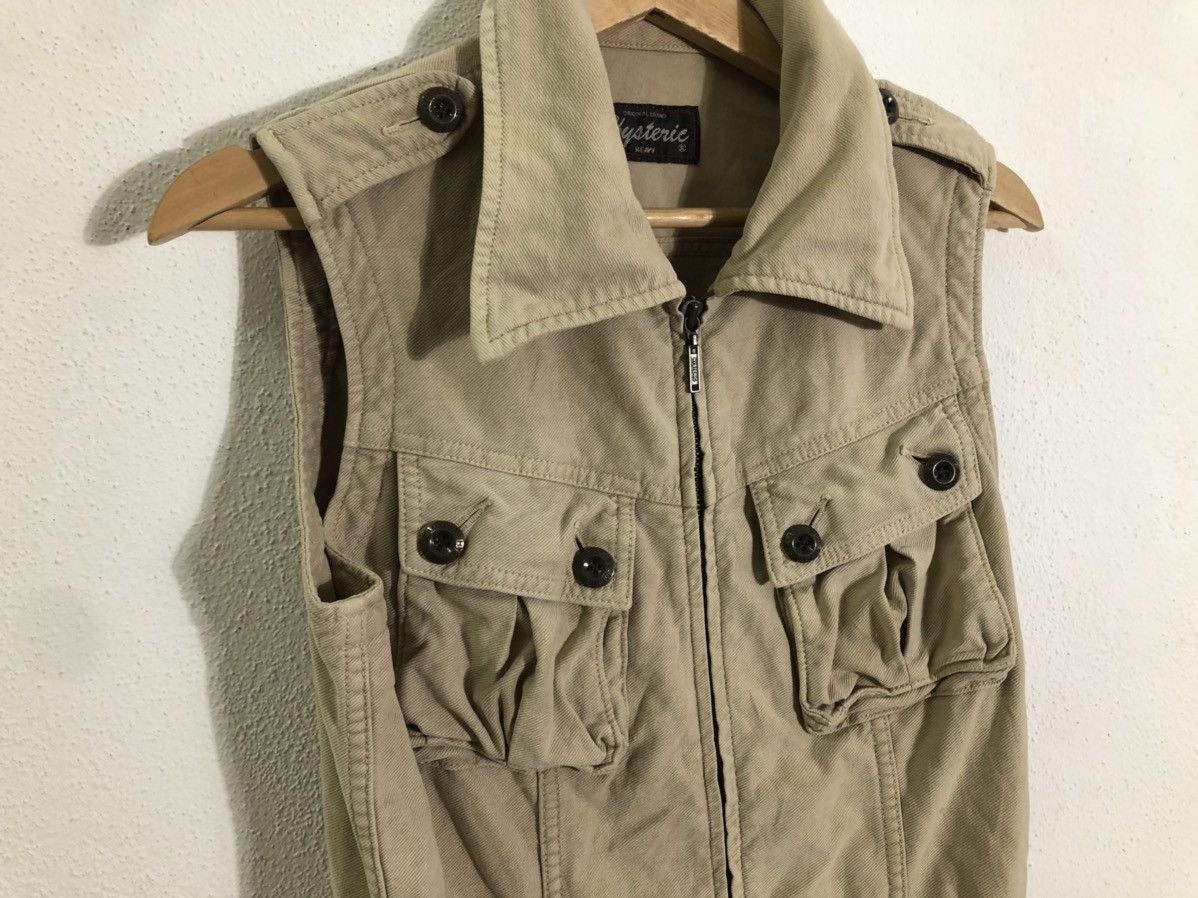 Hysteric Glamour Rare Hysteric Long Vest/Parkas Zipper Size US M / EU 48-50 / 2 - 9 Thumbnail