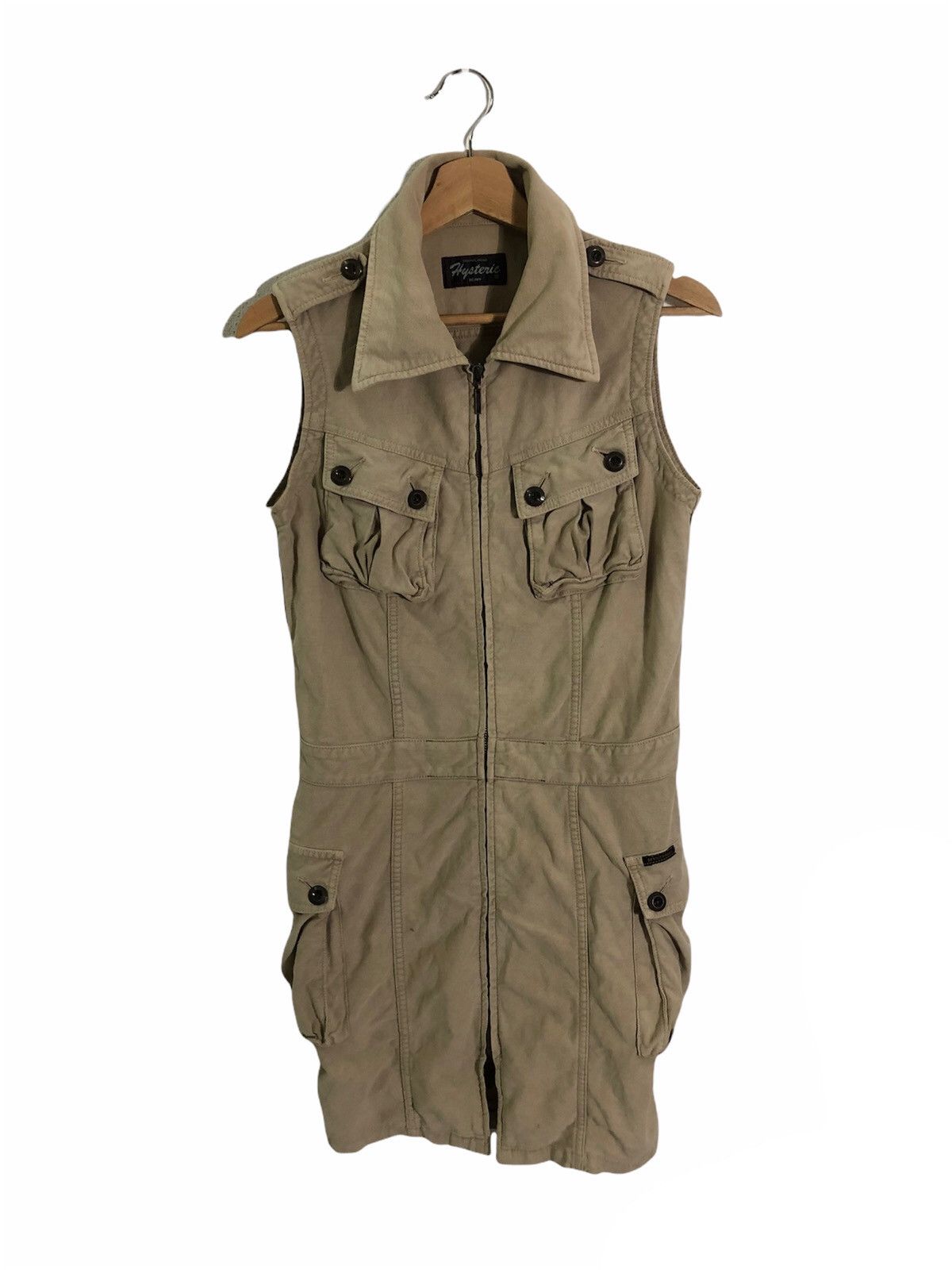Hysteric Glamour Rare Hysteric Long Vest/Parkas Zipper Size US M / EU 48-50 / 2 - 1 Thumbnail