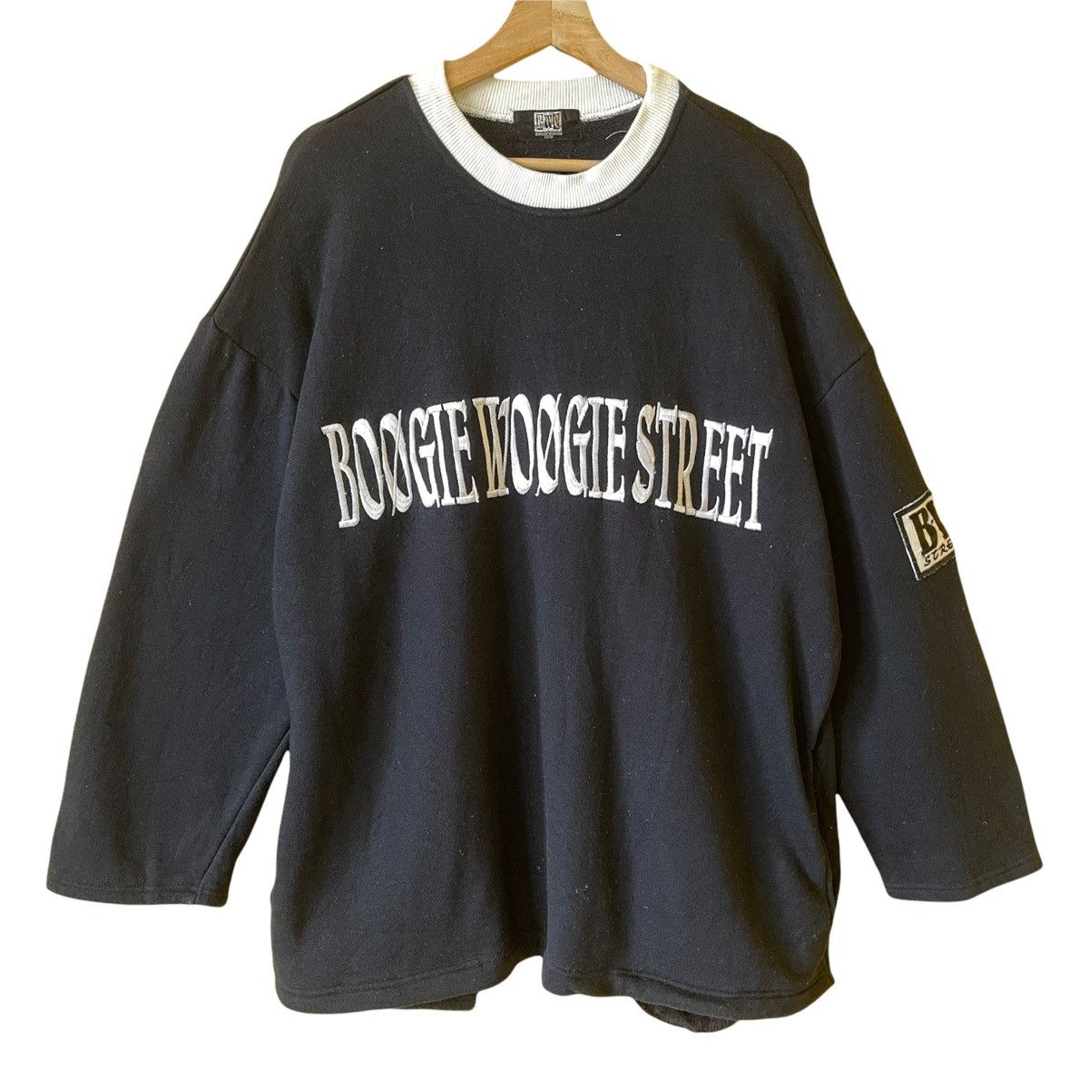 Japanese Brand Boogie Woogie Street Crewneck Sweater Size XL Size US XL / EU 56 / 4 - 1 Thumbnail
