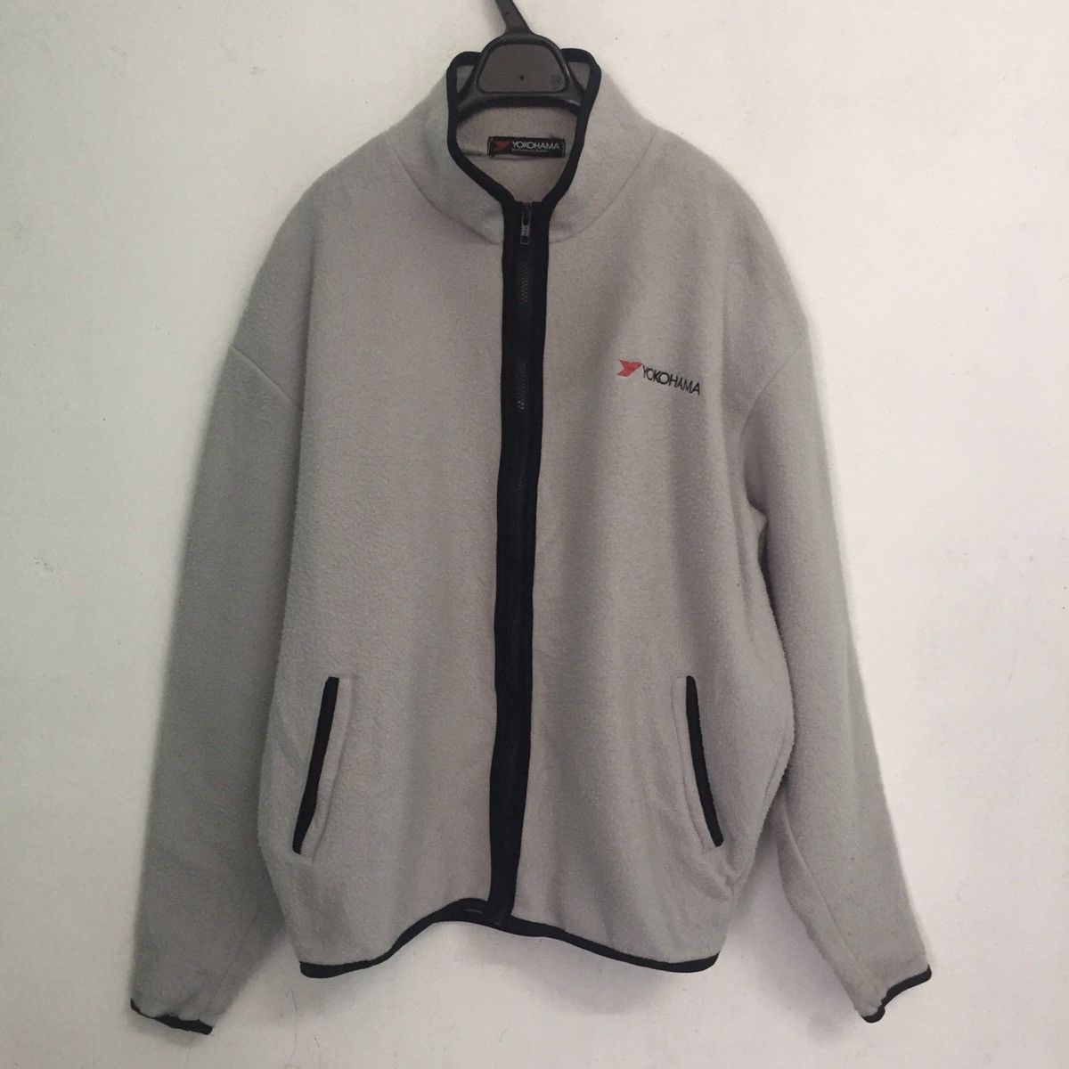 Japanese Brand Yokohama Grand Prix M7 Sweater Zip Jacket Size US L / EU 52-54 / 3 - 8 Thumbnail