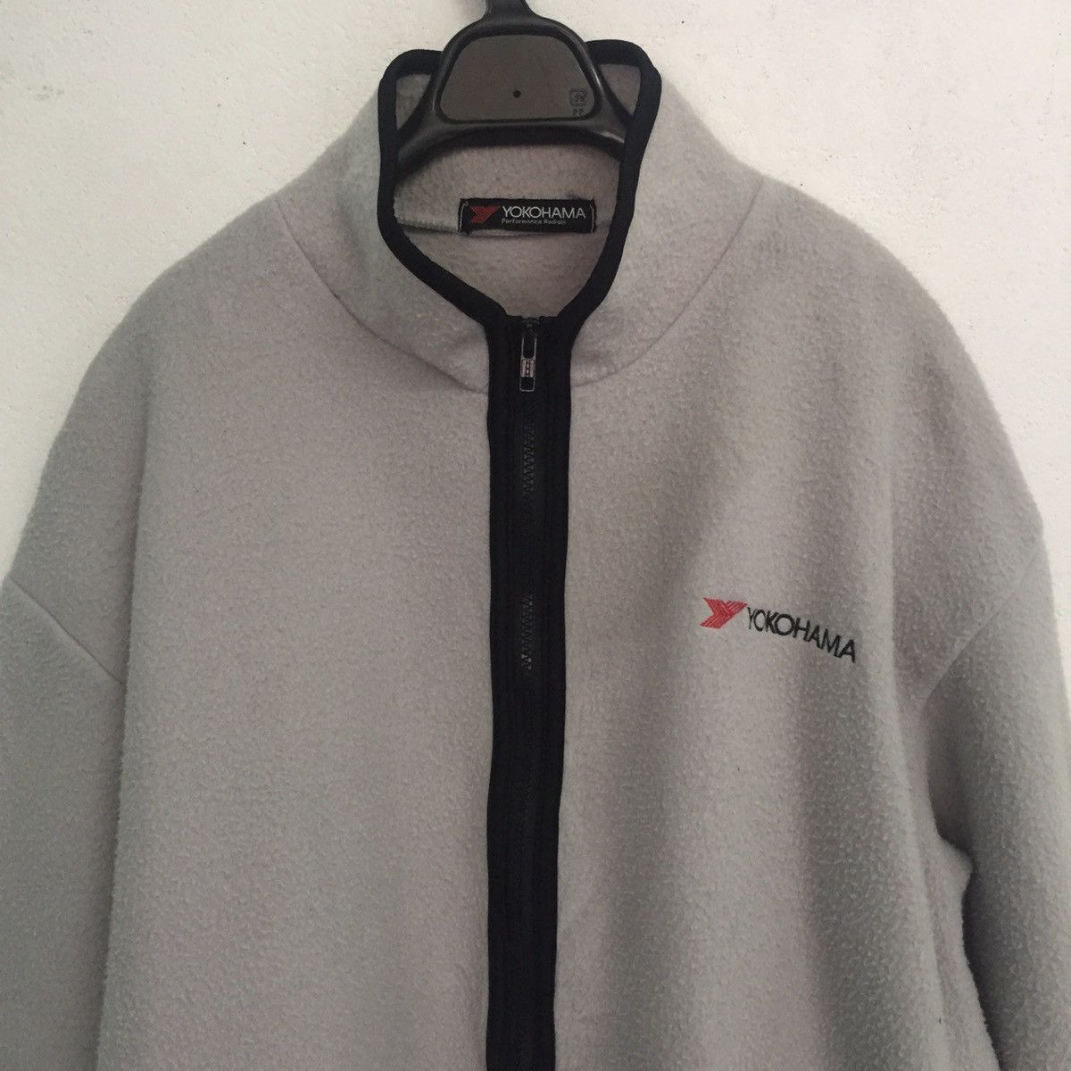 Japanese Brand Yokohama Grand Prix M7 Sweater Zip Jacket Size US L / EU 52-54 / 3 - 9 Thumbnail