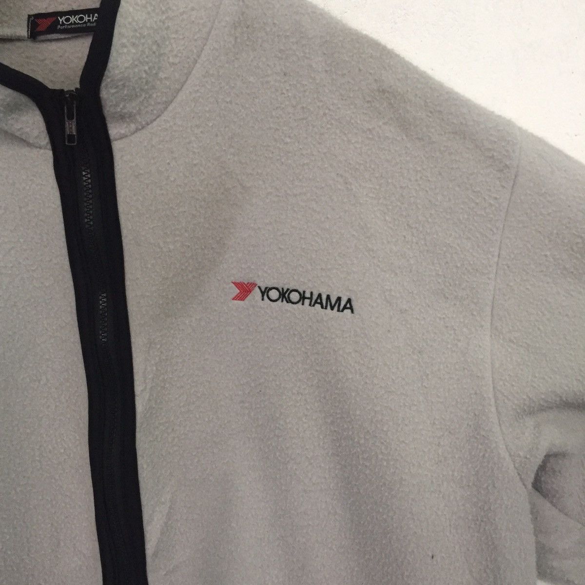Japanese Brand Yokohama Grand Prix M7 Sweater Zip Jacket Size US L / EU 52-54 / 3 - 13 Thumbnail
