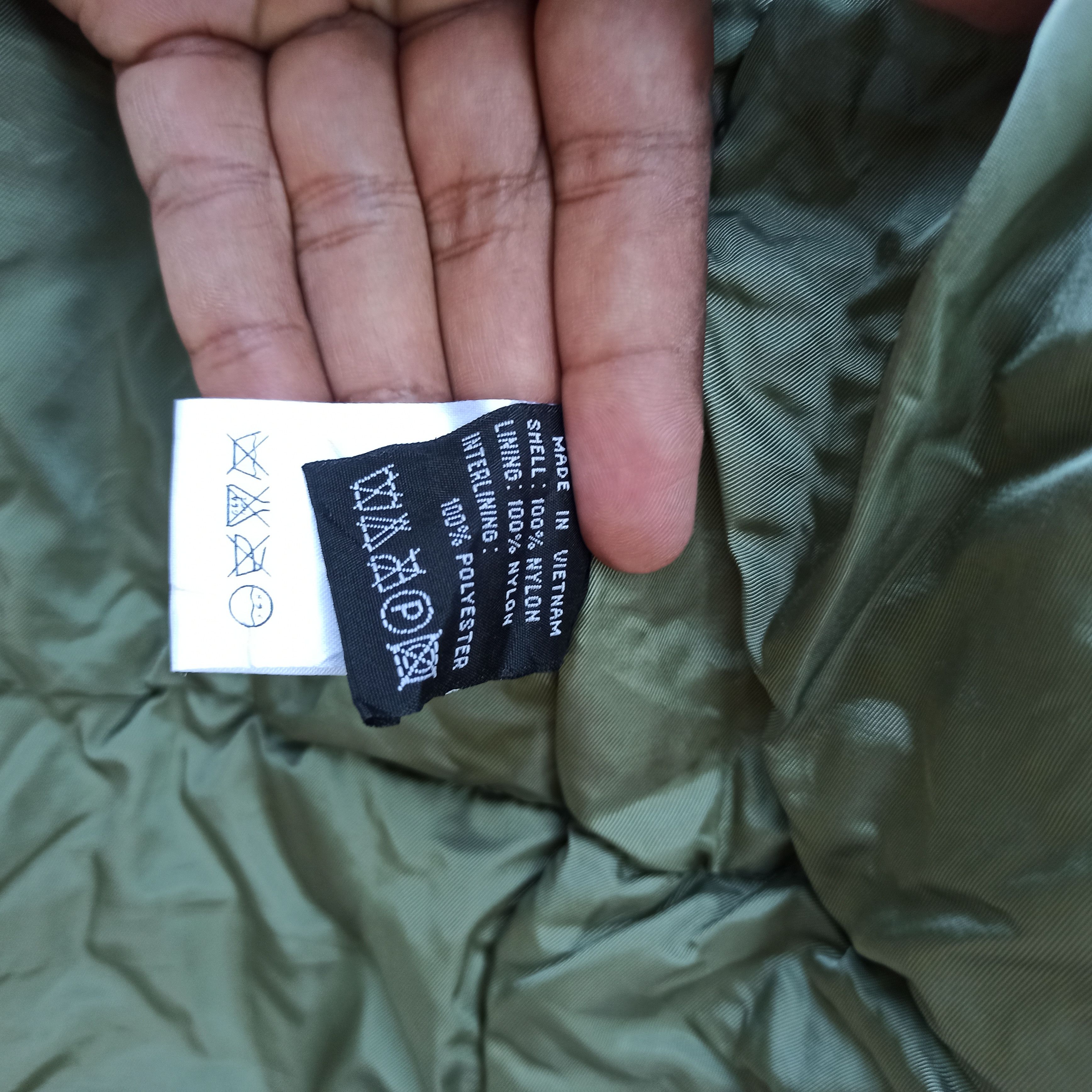 Alpha Industries × Vintage N - 3B Alfa Industries Parka With Fur Collar Size US M / EU 48-50 / 2 - 13 Thumbnail