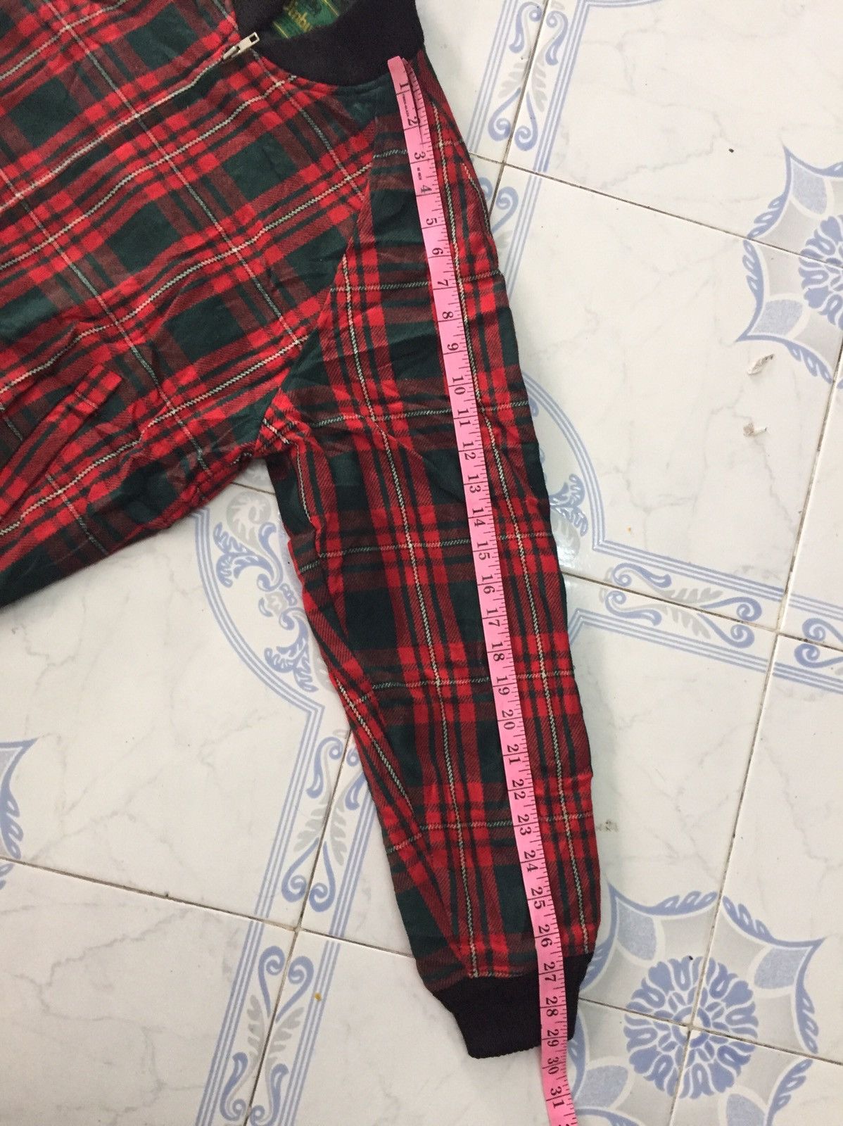 Japanese Brand Winbull Checkered Style Zipper Jacket Size US M / EU 48-50 / 2 - 15 Thumbnail