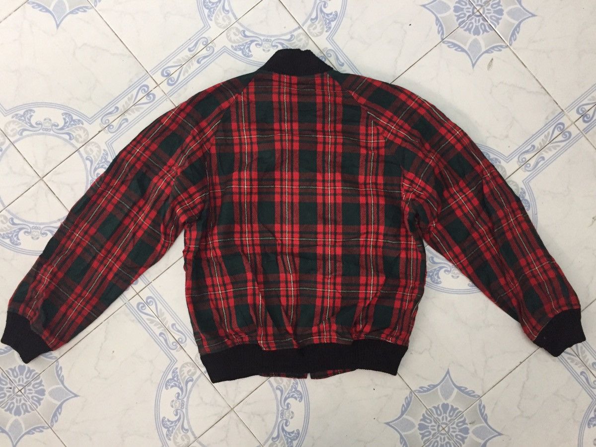 Japanese Brand Winbull Checkered Style Zipper Jacket Size US M / EU 48-50 / 2 - 5 Thumbnail