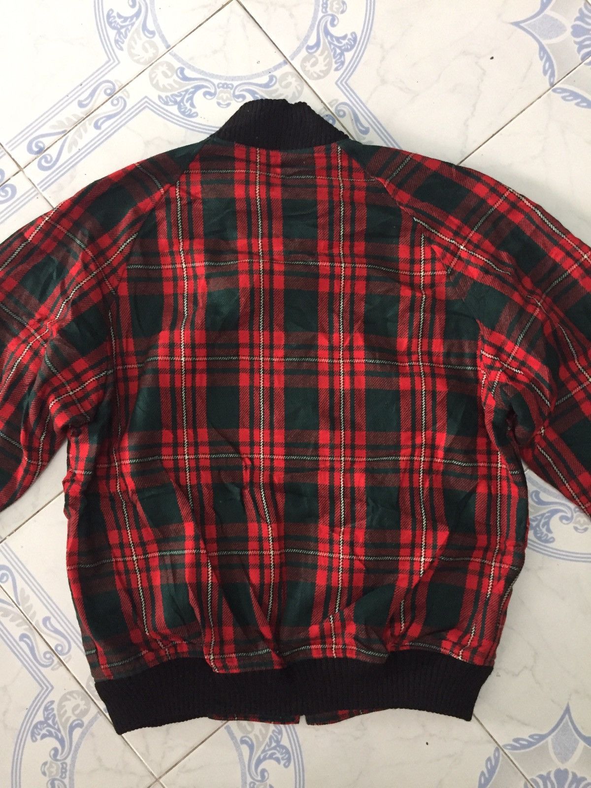 Japanese Brand Winbull Checkered Style Zipper Jacket Size US M / EU 48-50 / 2 - 6 Thumbnail