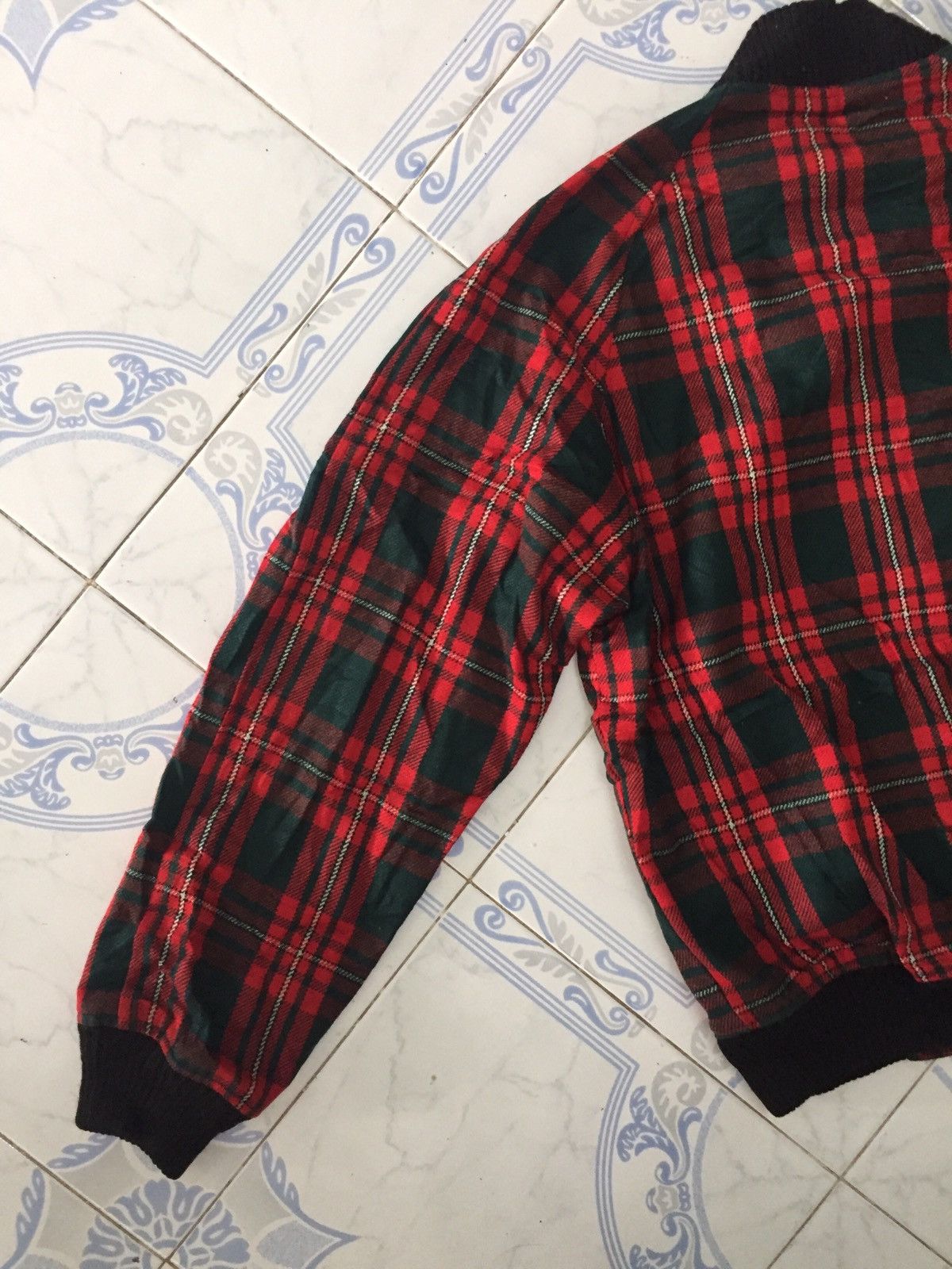 Japanese Brand Winbull Checkered Style Zipper Jacket Size US M / EU 48-50 / 2 - 7 Thumbnail
