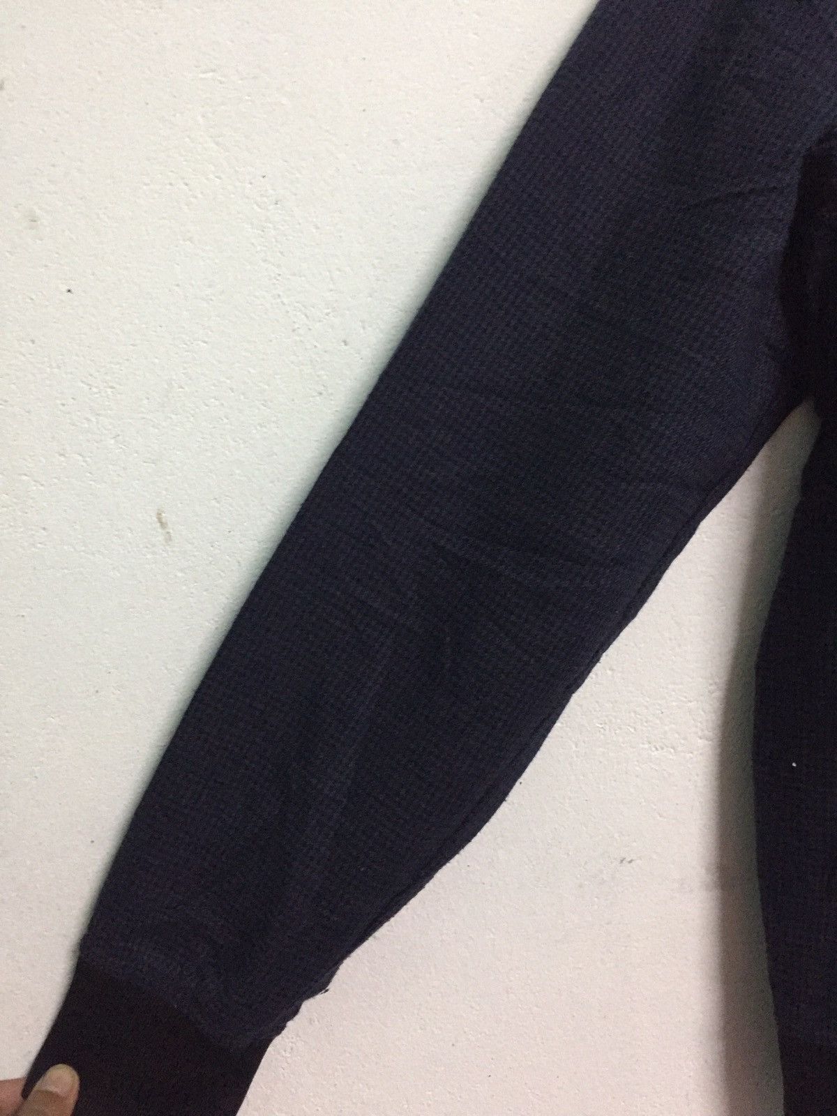 Japanese Brand Beno Exclusive Label Small Checkered Zipper Jacket Size US M / EU 48-50 / 2 - 6 Thumbnail