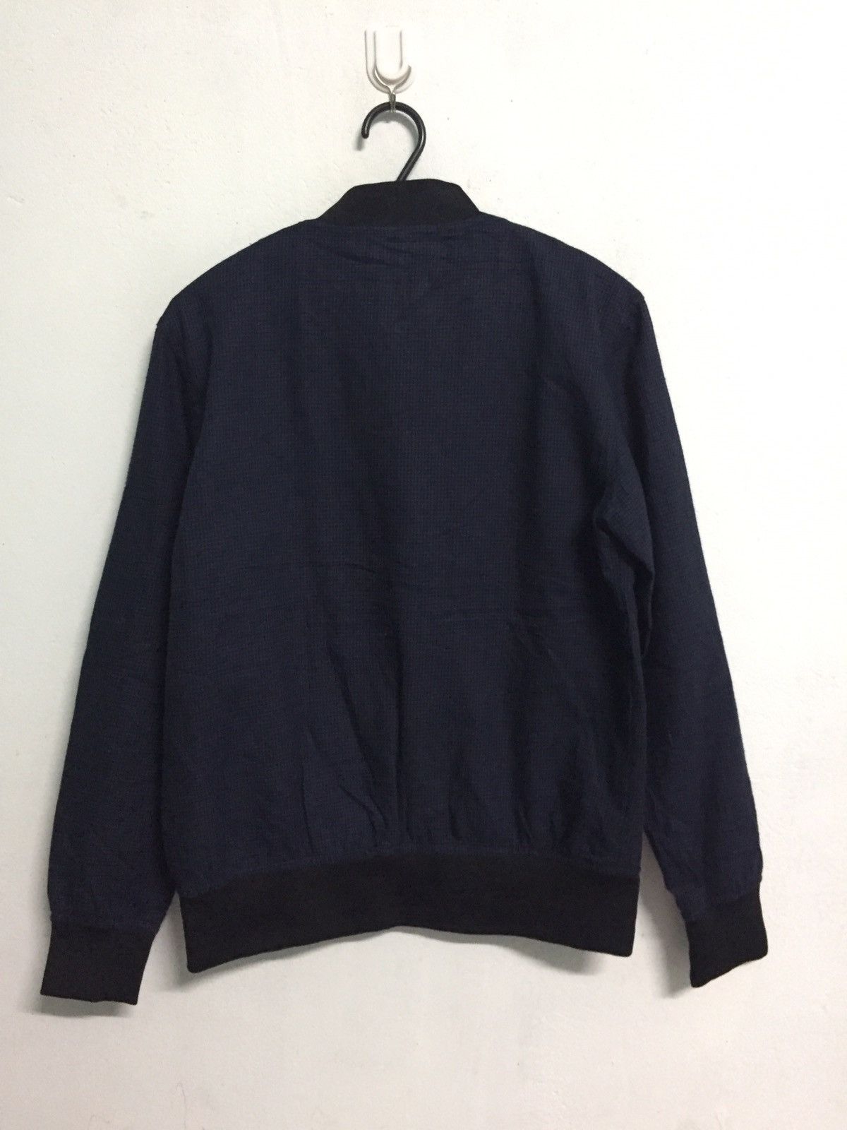 Japanese Brand Beno Exclusive Label Small Checkered Zipper Jacket Size US M / EU 48-50 / 2 - 8 Thumbnail