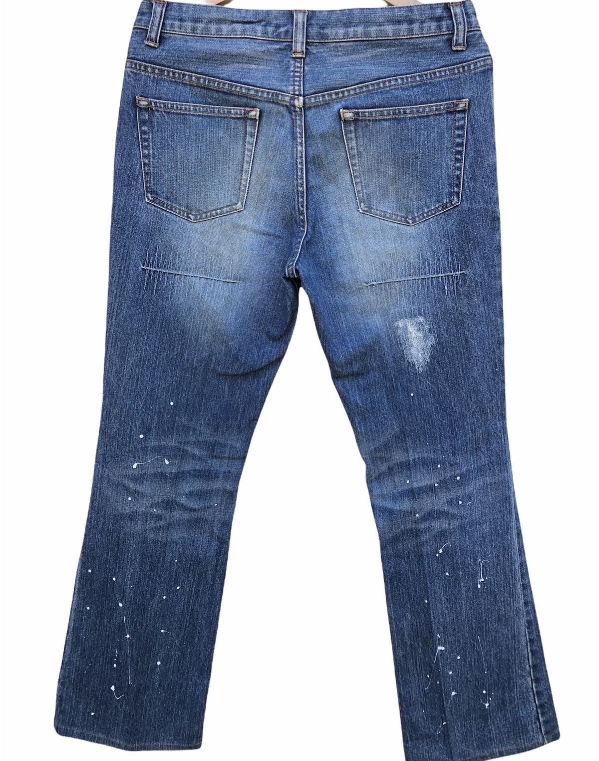 Hysteric Glamour Vintage90’s🔥Modern Lovers🔥Distressed Flare Jeans Japan Size US 33 - 13 Thumbnail