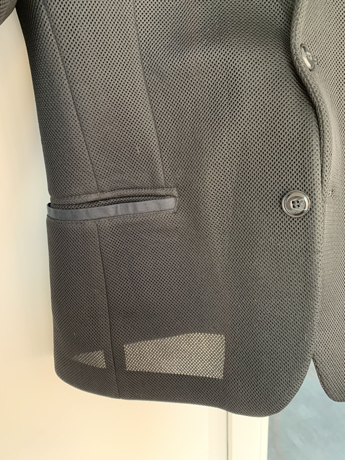 Hugo Boss Hugo Boss transparent black blazer Size 38R - 4 Thumbnail