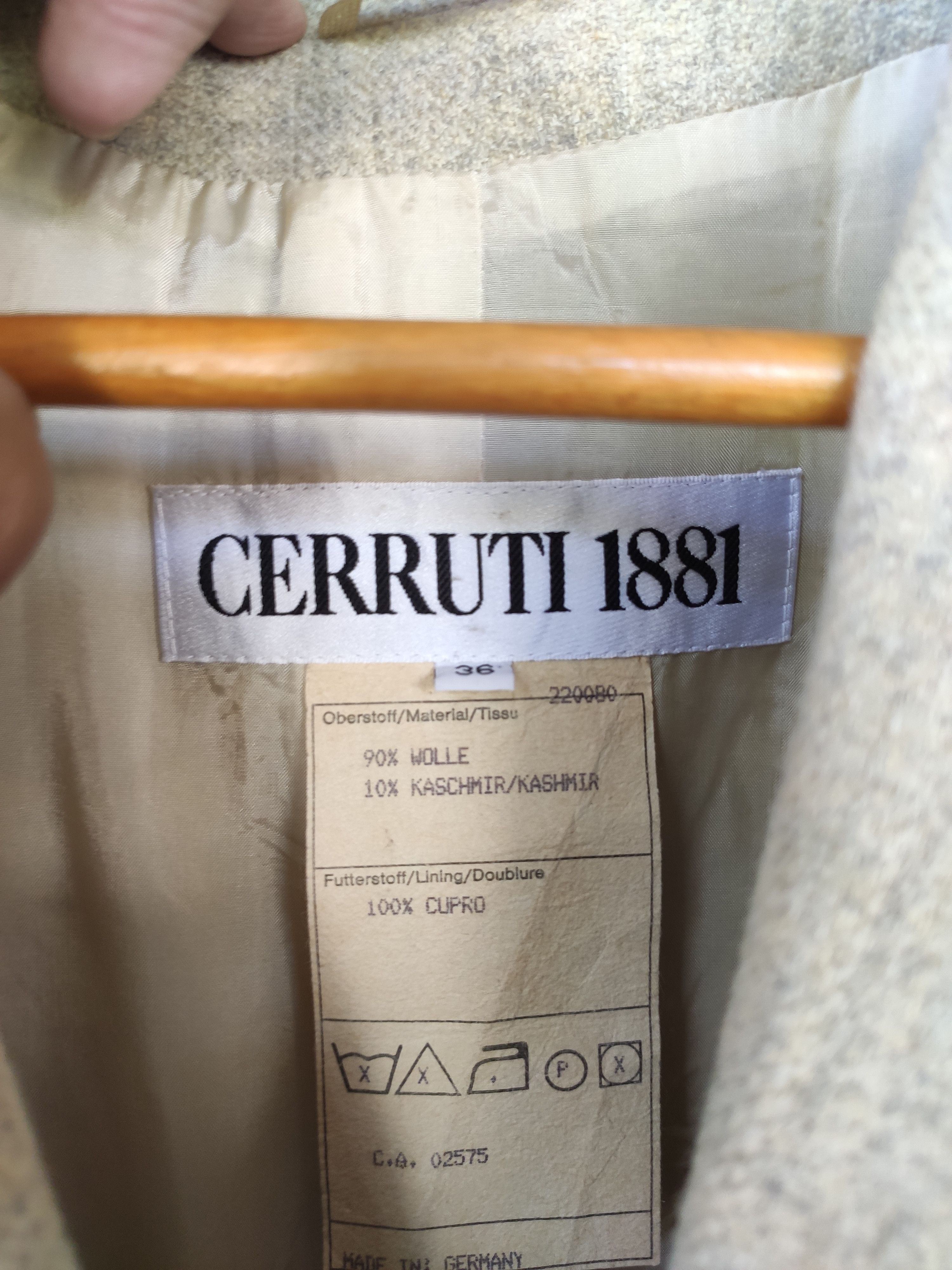 Cerruti 1881 Vintage Cerruti 1881 coat jacket Size US M / EU 48-50 / 2 - 7 Thumbnail