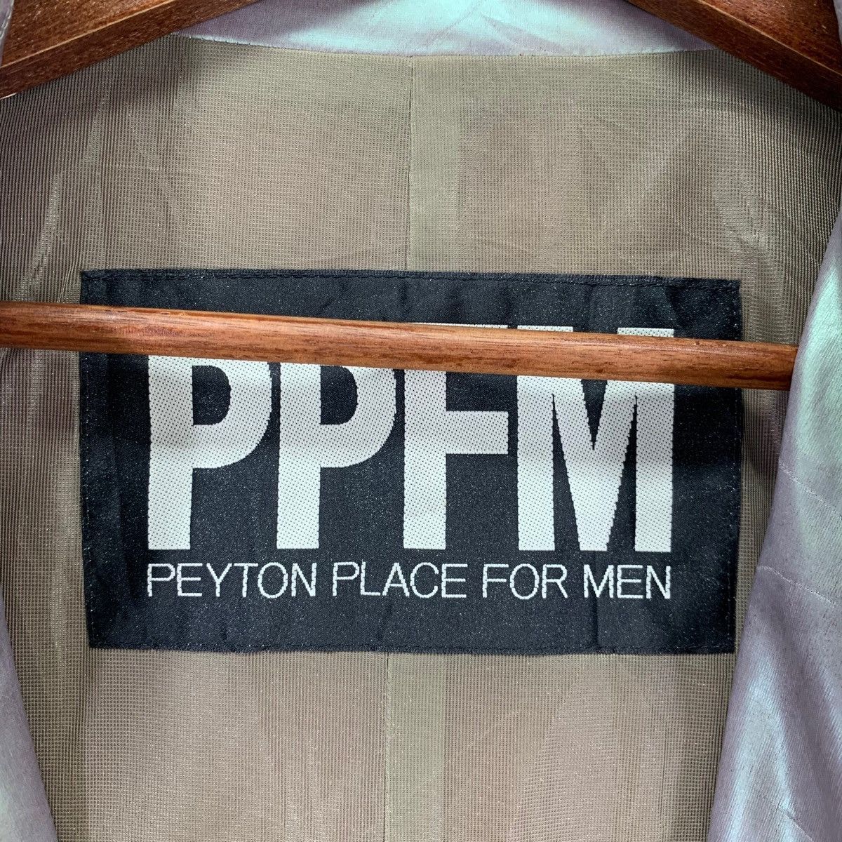Japanese Brand × PPFM × Vintage Vintage Peyton Place For Men PPFM Reverse Light Jacket Size US M / EU 48-50 / 2 - 7 Thumbnail