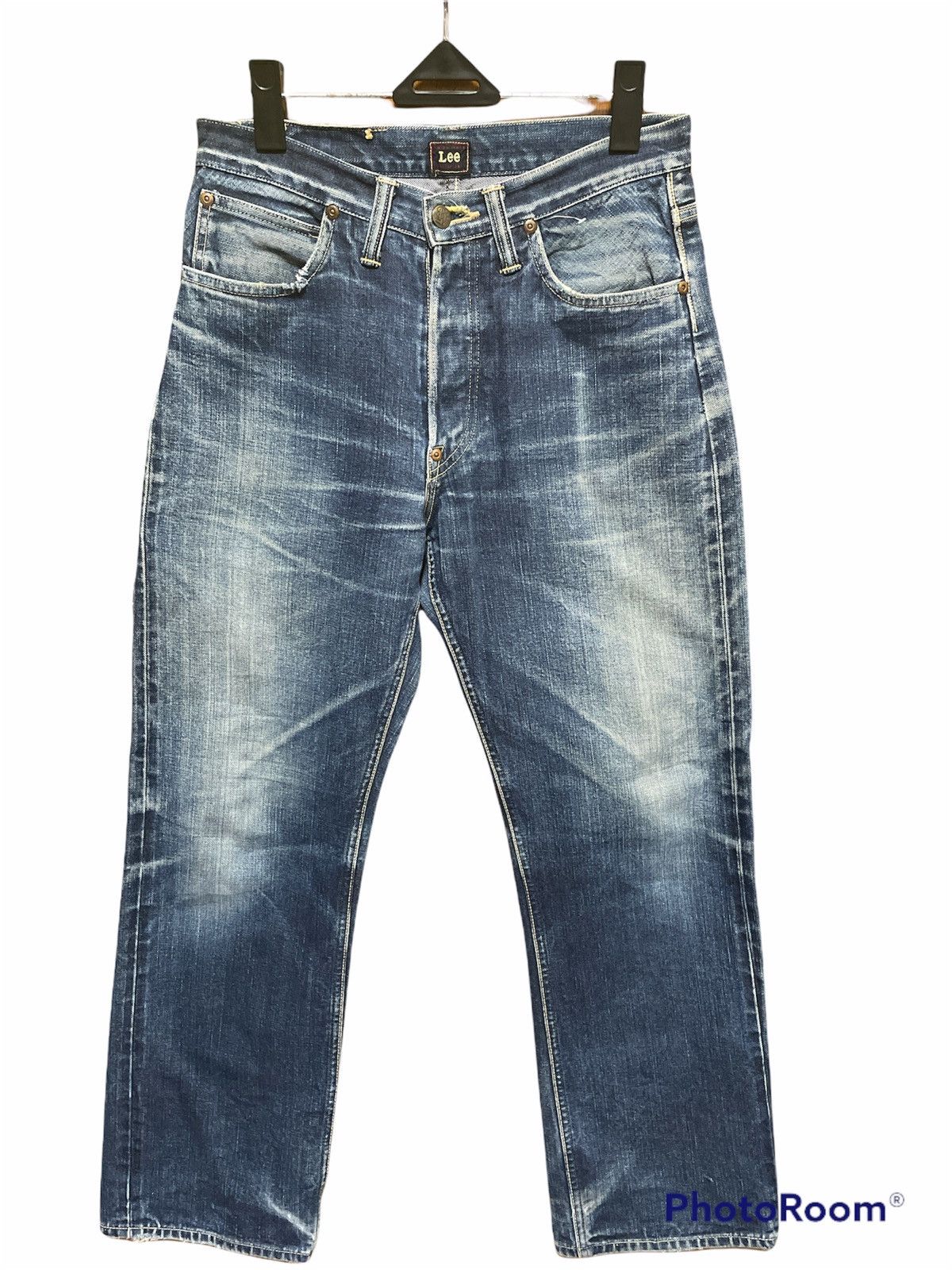 Lee Rare Lee Repro Centre Tag Selvaged distressed Size US 30 / EU 46 - 2 Thumbnail