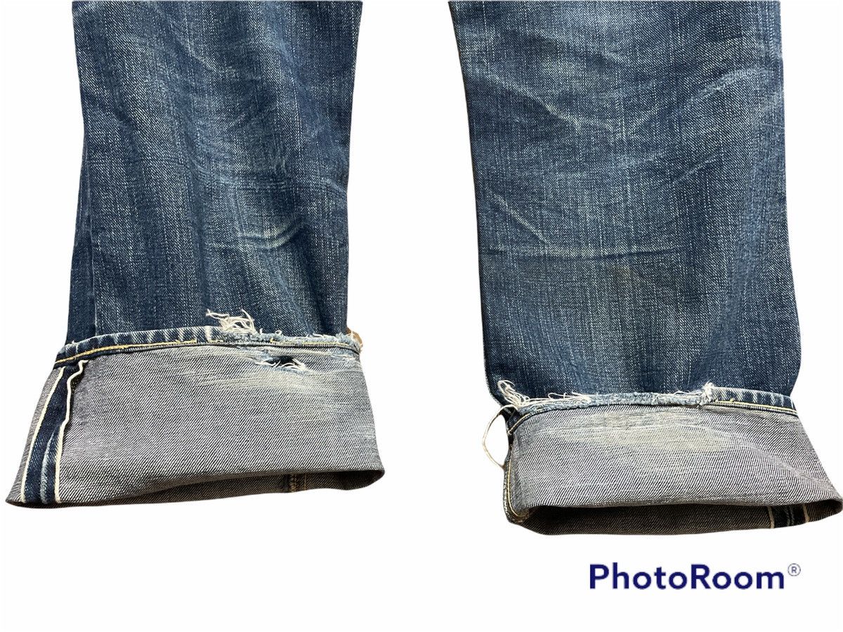 Lee Rare Lee Repro Centre Tag Selvaged distressed Size US 30 / EU 46 - 8 Thumbnail