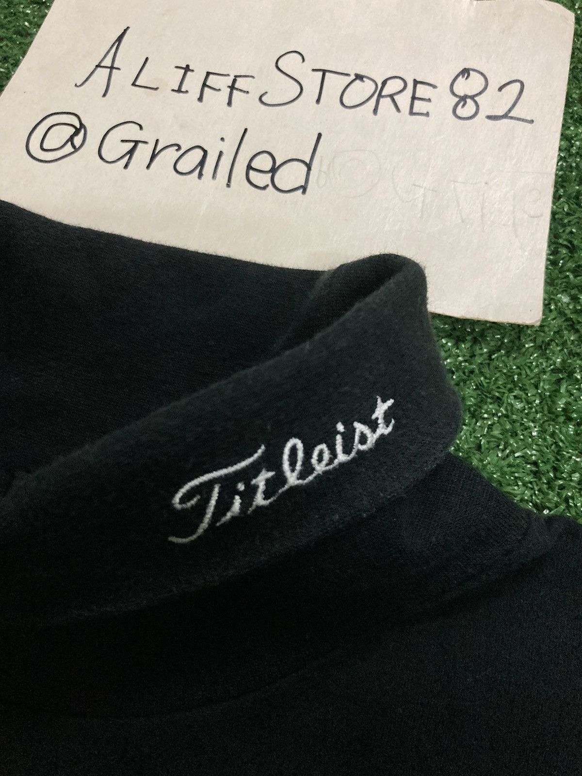 Titleist × Vintage Vintage Titleist Mock Turtleneck Long Sleeve T-Shirt Size US L / EU 52-54 / 3 - 3 Thumbnail