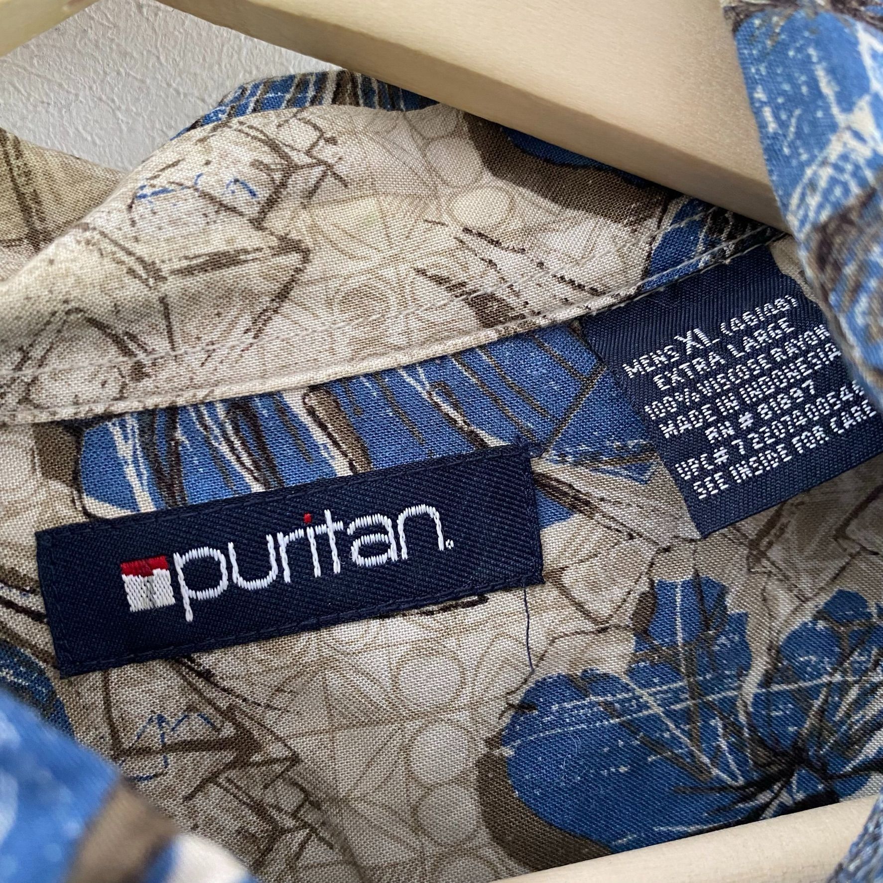 Puritan Puritan Floral Rayon S/S Hawaiian Shirt Size US XL / EU 56 / 4 - 3 Thumbnail