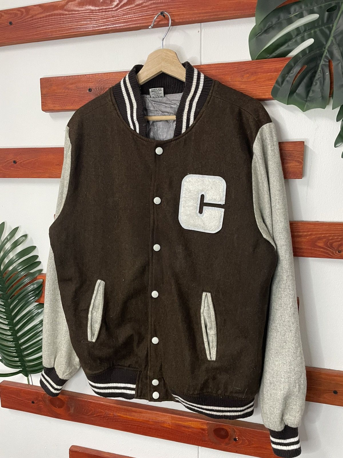 Vintage Vintage Varsity Jacket Size US L / EU 52-54 / 3 - 3 Thumbnail