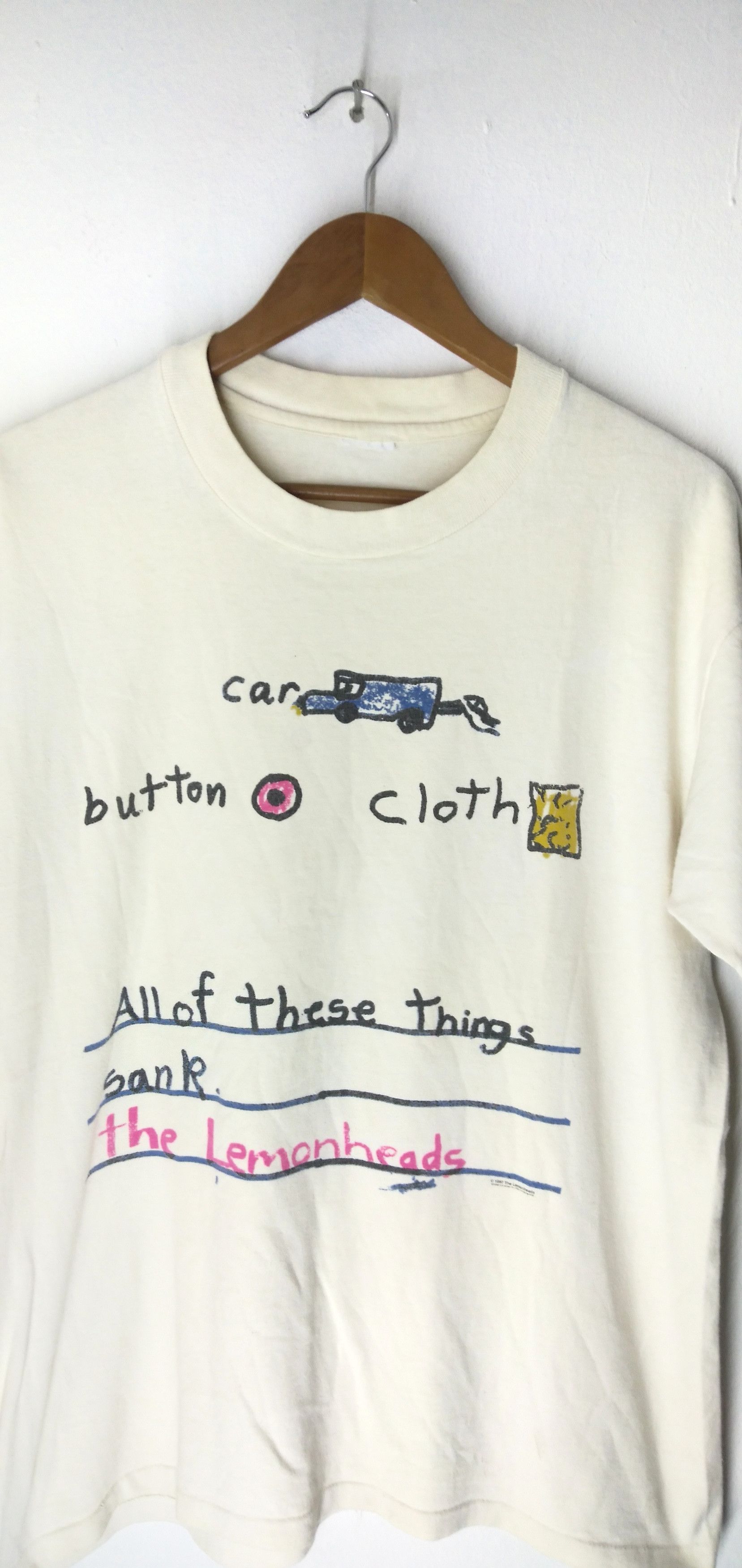 Band Tees × Tour Tee × Vintage VINTAGE 1997 THE LEMONHEADS CAR 