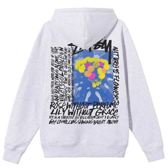 Stussy best sale rose hoodie