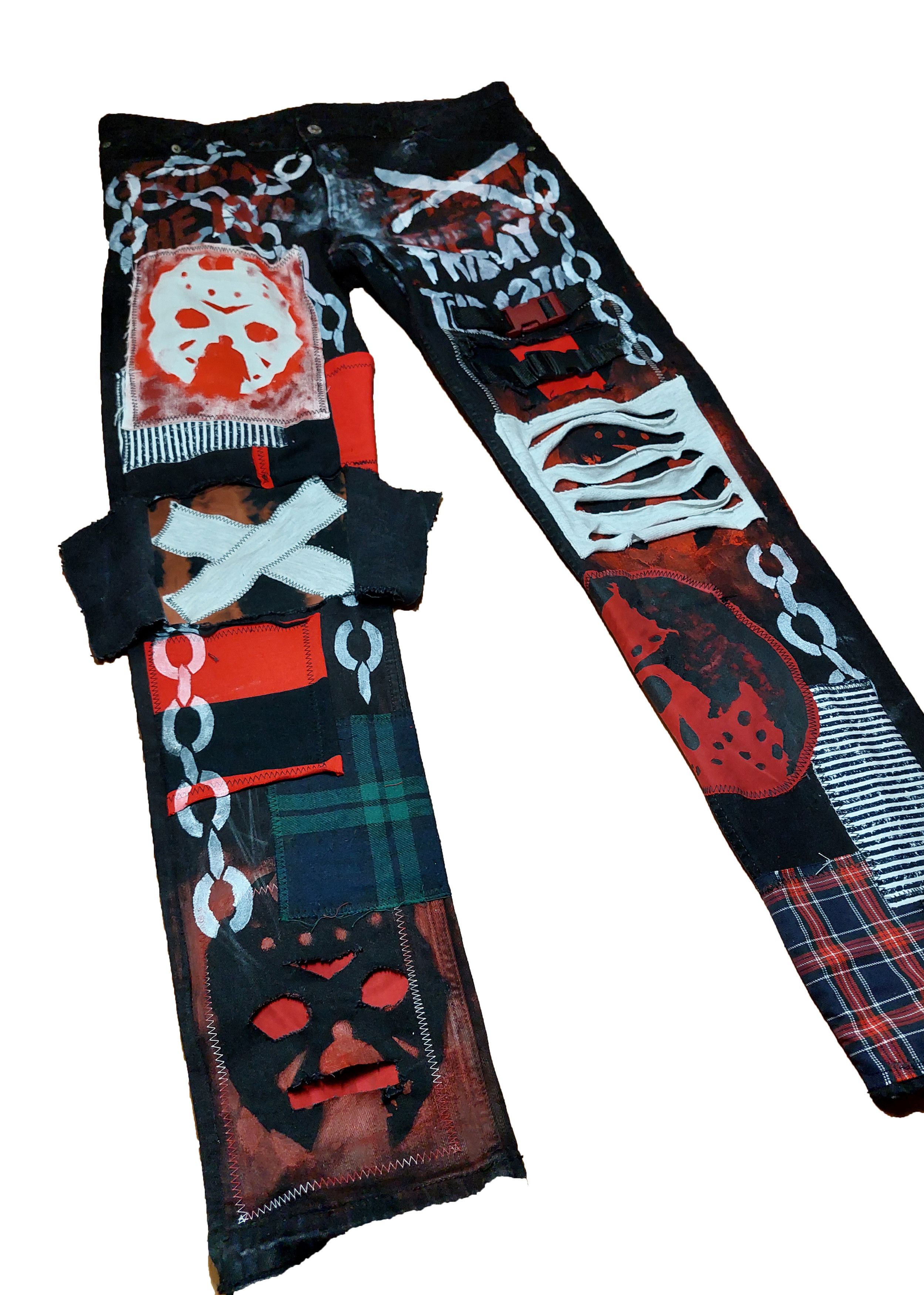 Other FRIDAY THE 13TH JEANS Size US 33 - 3 Thumbnail