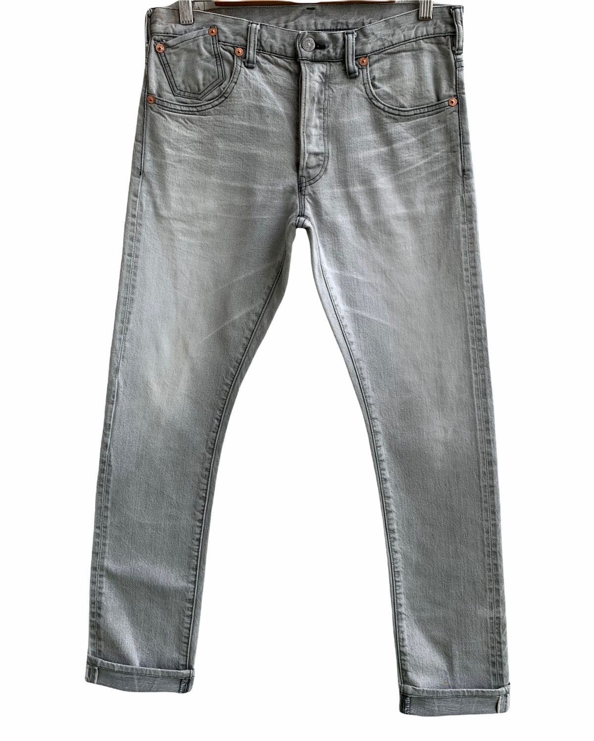 Japanese Brand Vintage Makraware Japan Selvedge Jeans Size US 30 / EU 46 - 1 Thumbnail