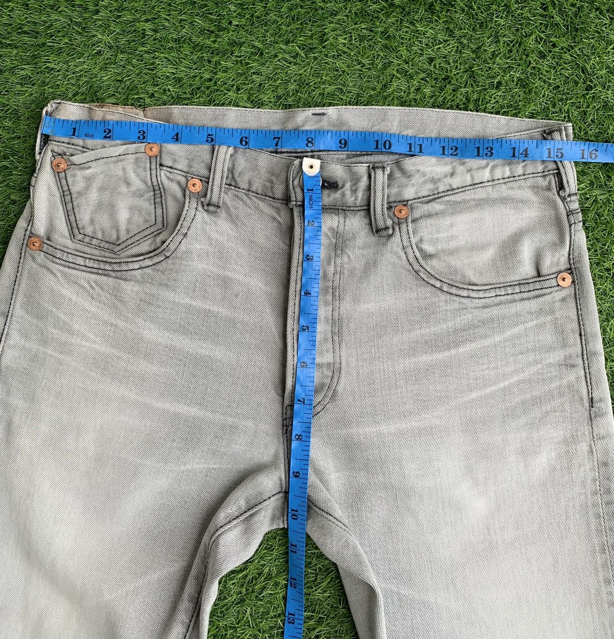 Japanese Brand Vintage Makraware Japan Selvedge Jeans Size US 30 / EU 46 - 17 Thumbnail