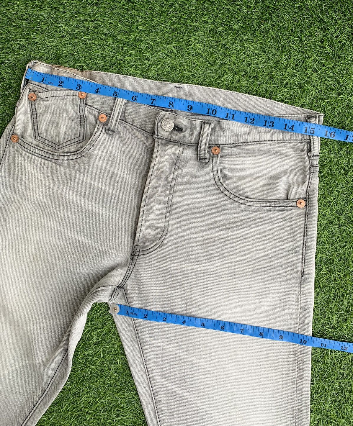 Japanese Brand Vintage Makraware Japan Selvedge Jeans Size US 30 / EU 46 - 16 Thumbnail