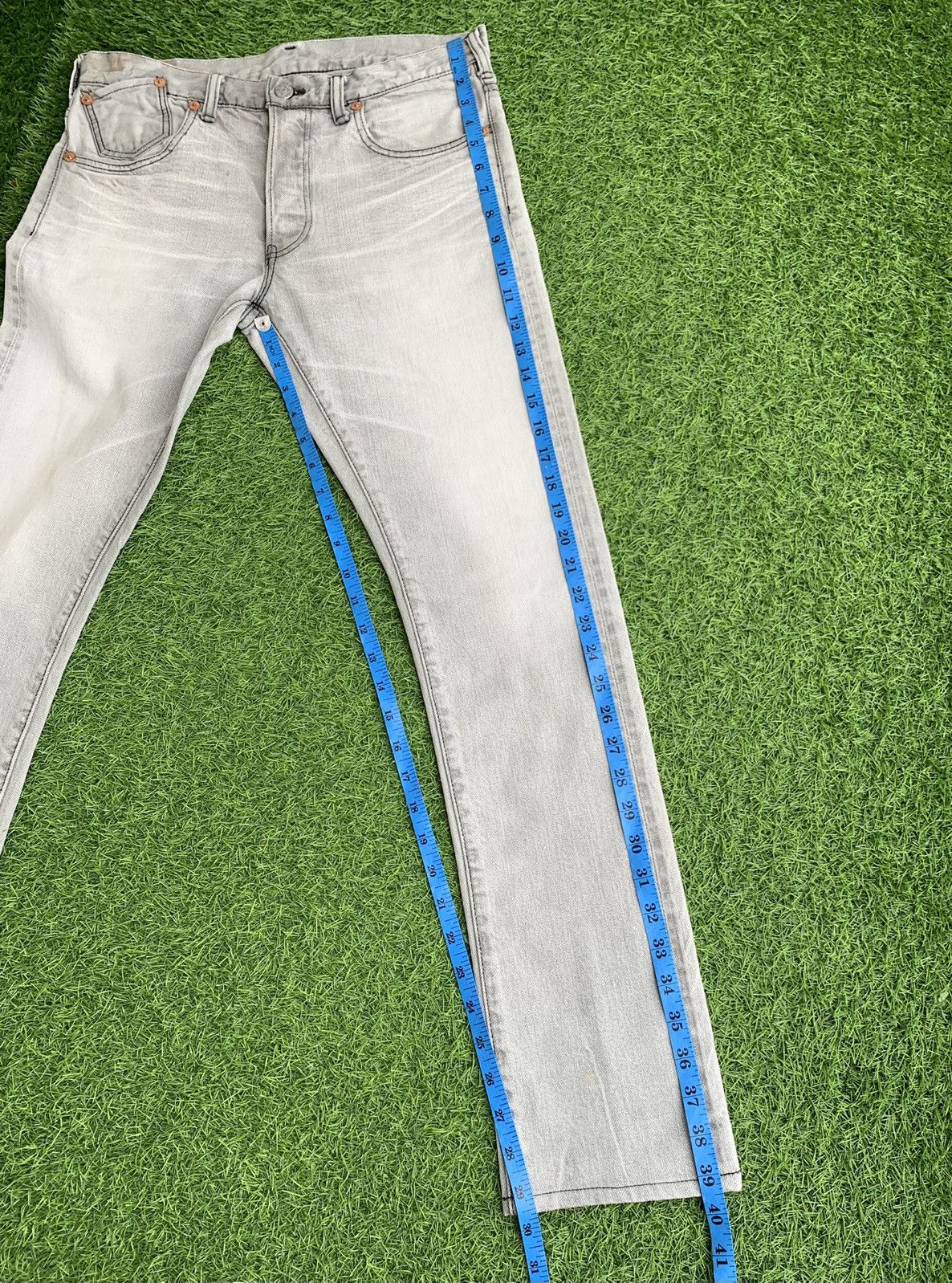 Japanese Brand Vintage Makraware Japan Selvedge Jeans Size US 30 / EU 46 - 19 Thumbnail