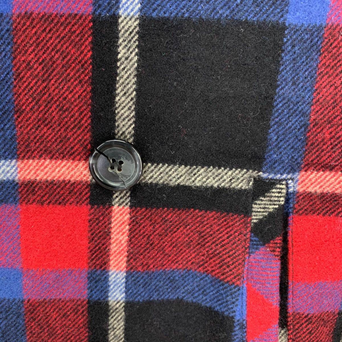 Levi's × Levi's Made & Crafted × Levi's Vintage Clothing Vintage Levis Double Breasted Wool Tartan Jacket Size US M / EU 48-50 / 2 - 8 Thumbnail