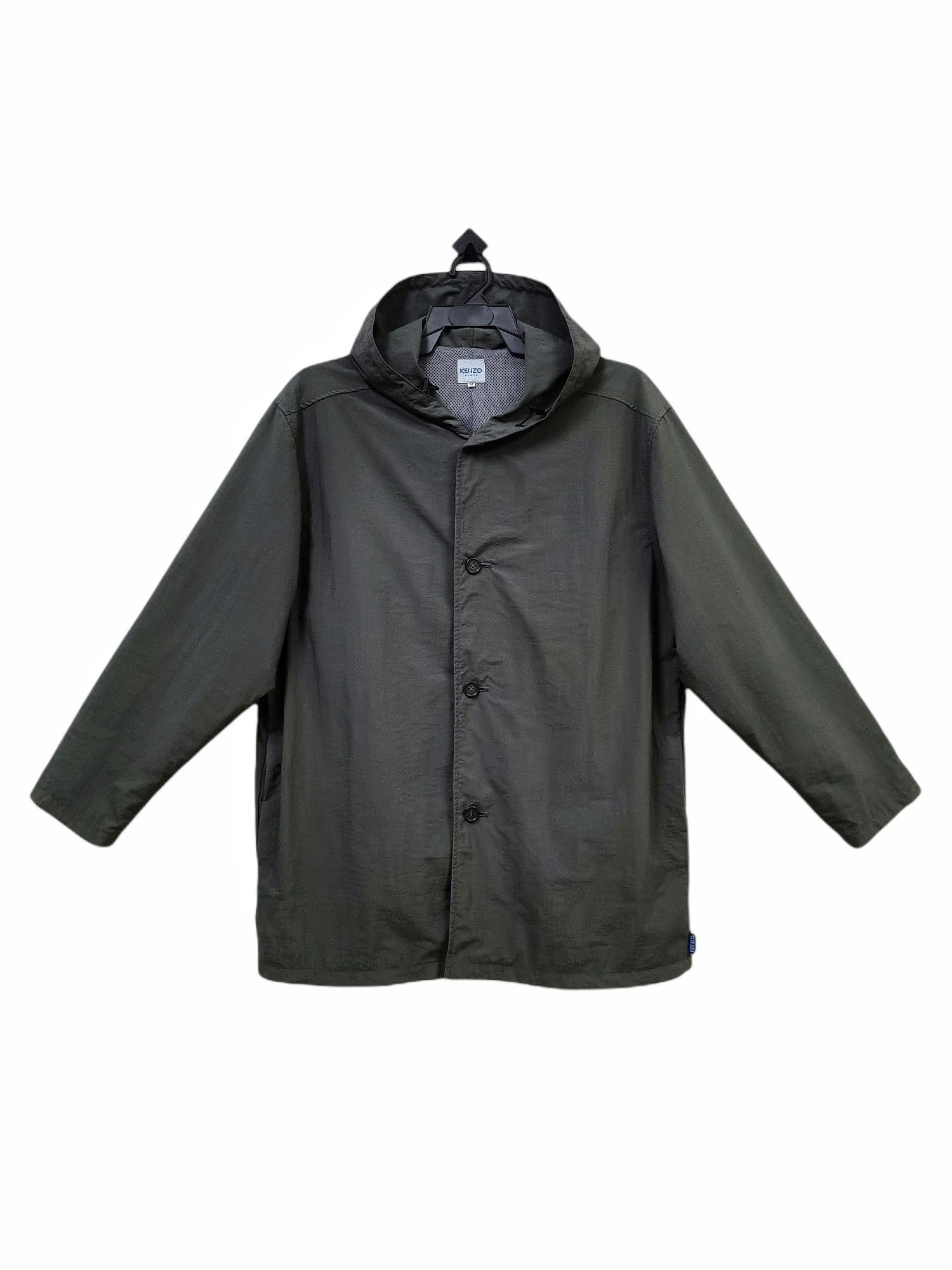 Kenzo KENZO Homme Hoodie Button Up Jacket Rare Design Size US L / EU 52-54 / 3 - 5 Thumbnail