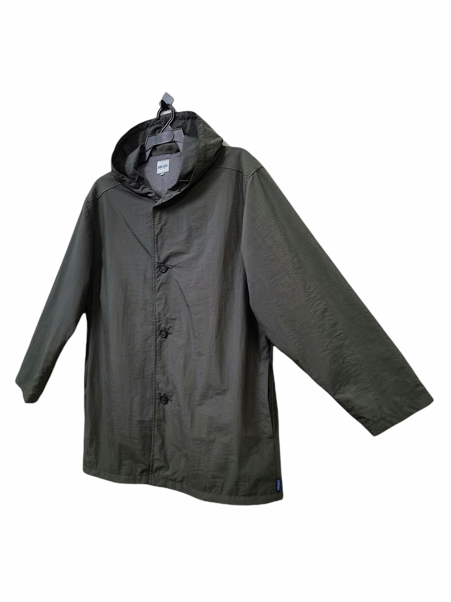 Kenzo KENZO Homme Hoodie Button Up Jacket Rare Design Size US L / EU 52-54 / 3 - 1 Thumbnail