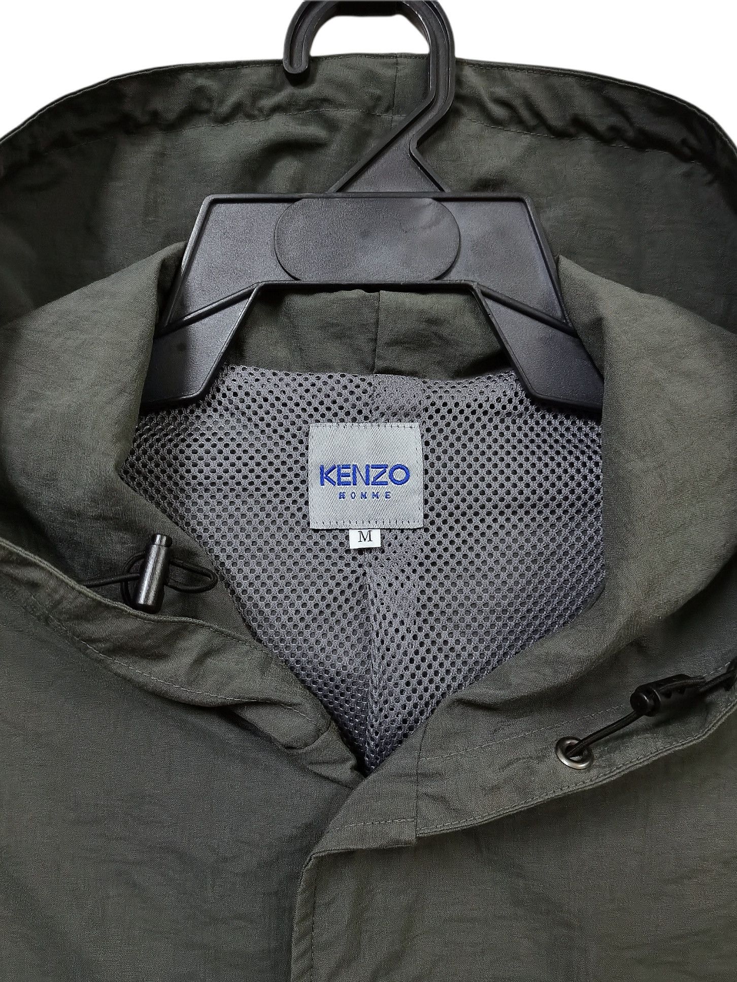 Kenzo KENZO Homme Hoodie Button Up Jacket Rare Design Size US L / EU 52-54 / 3 - 7 Thumbnail
