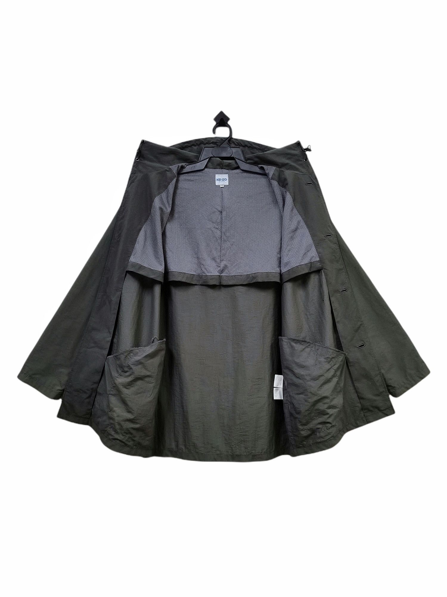 Kenzo KENZO Homme Hoodie Button Up Jacket Rare Design Size US L / EU 52-54 / 3 - 8 Thumbnail
