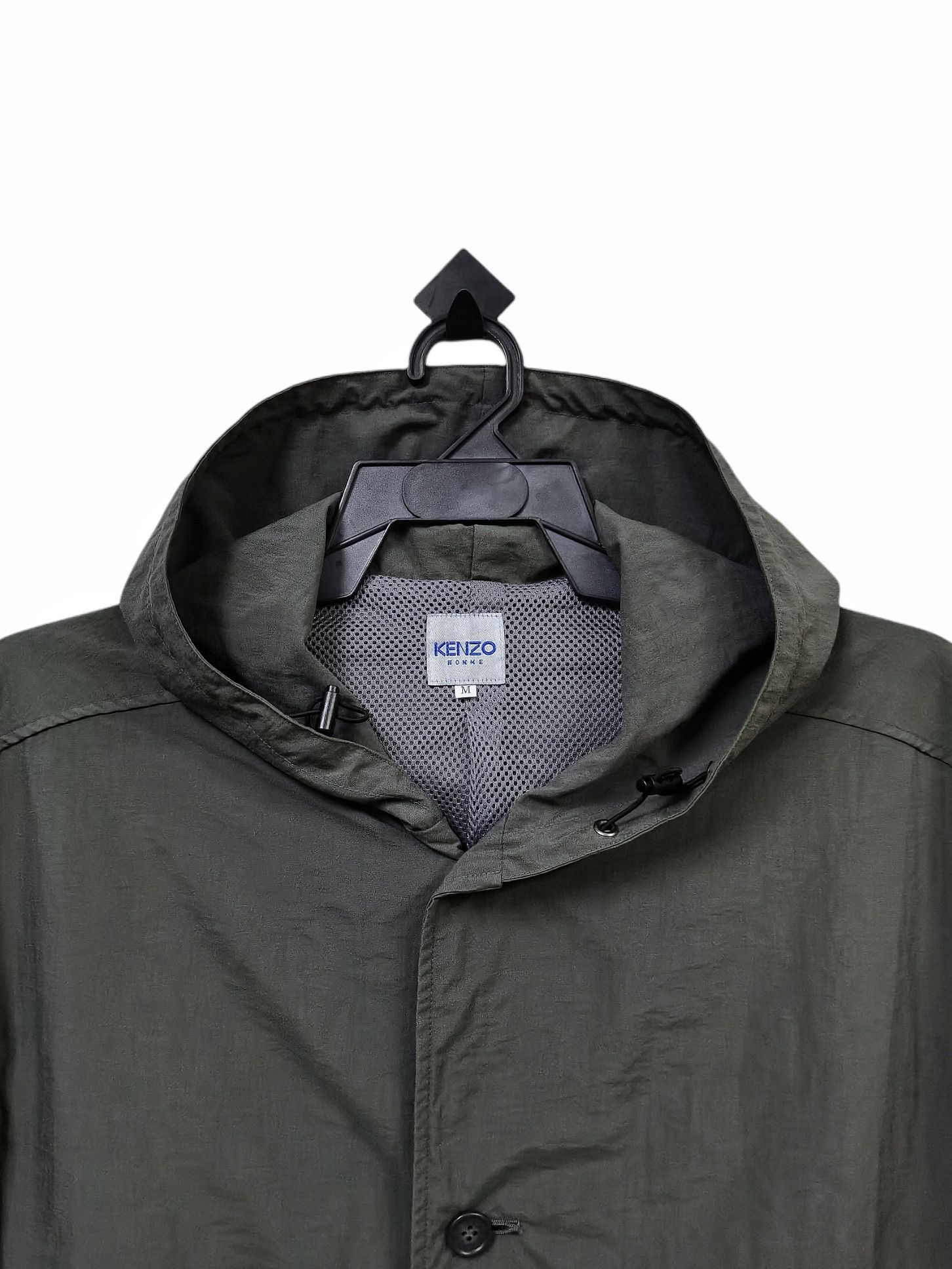 Kenzo KENZO Homme Hoodie Button Up Jacket Rare Design Size US L / EU 52-54 / 3 - 6 Thumbnail