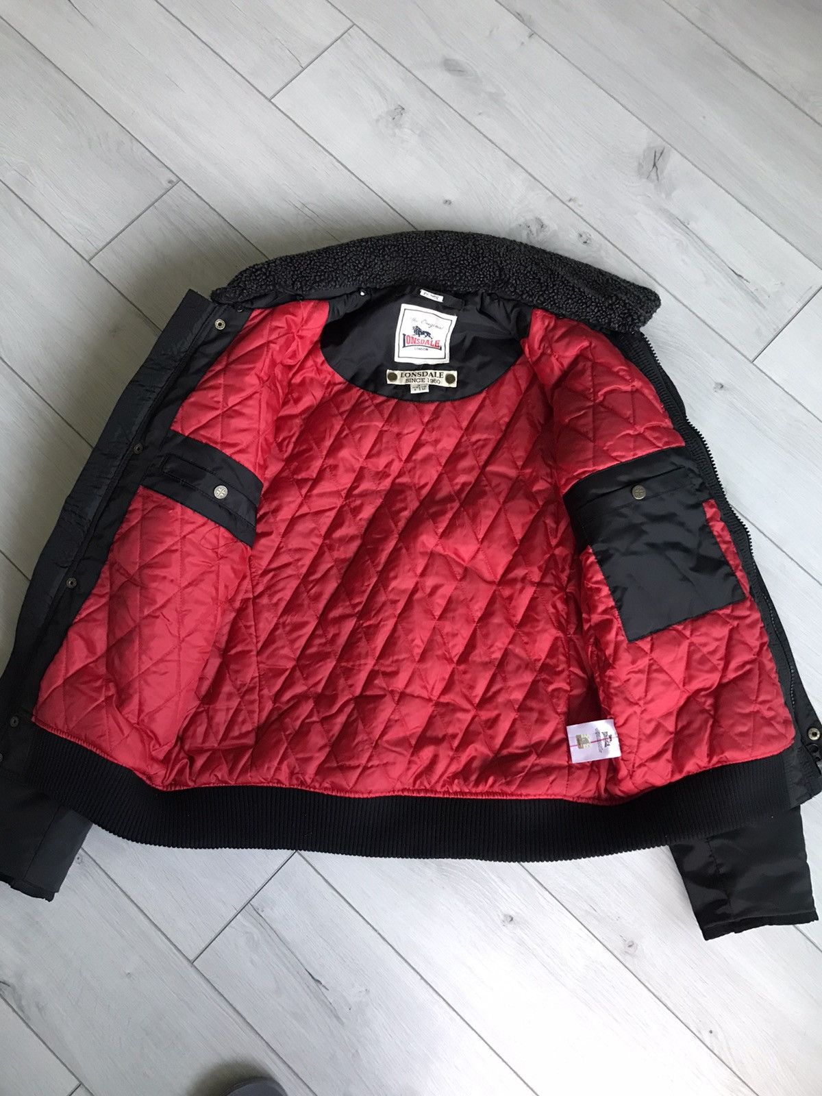 Lonsdale Lonsdale jacket bomber black Size US S / EU 44-46 / 1 - 12 Thumbnail
