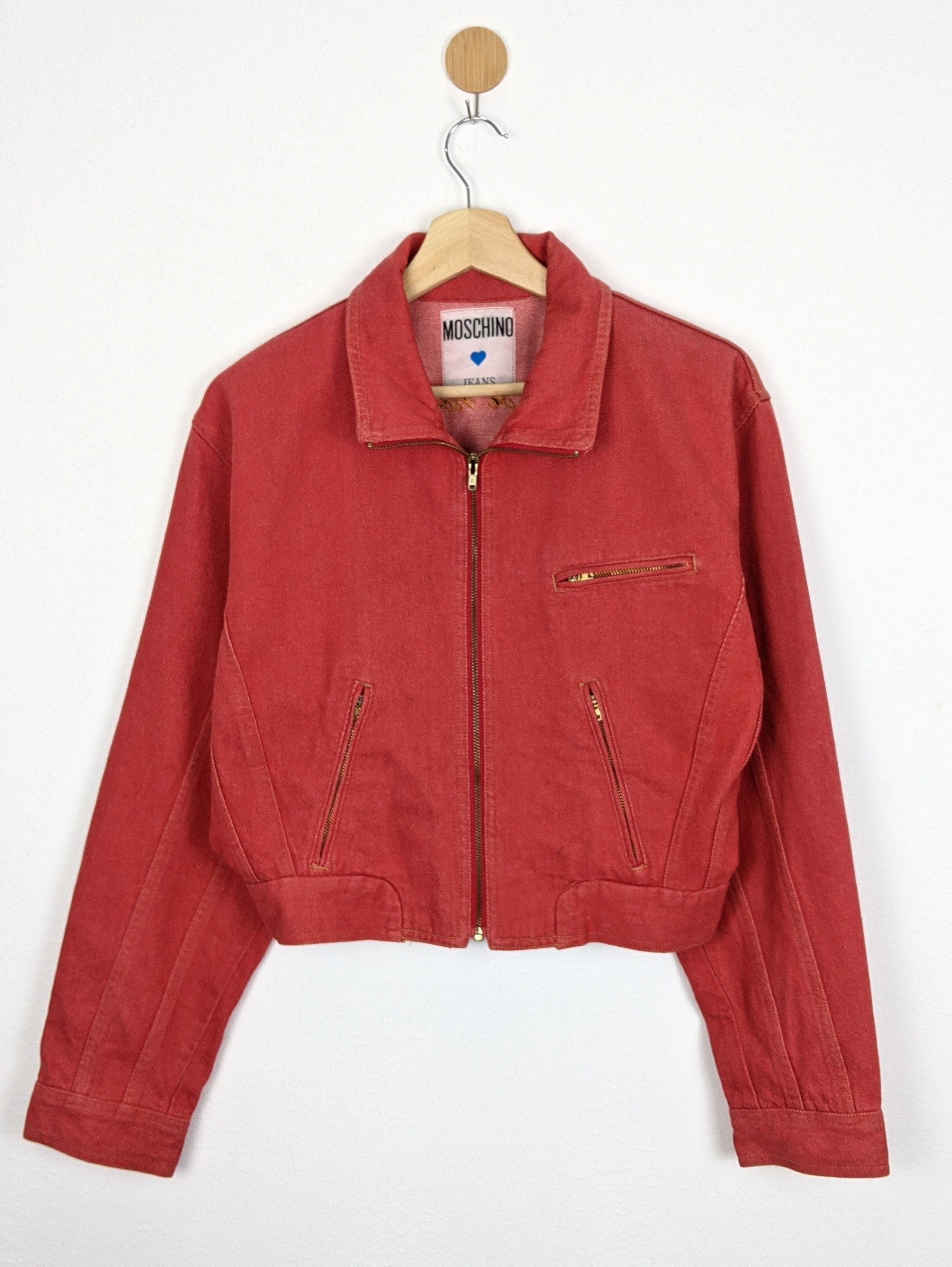 Moschino Moschino Jeans Denim Jeans Jacket Size US S / EU 44-46 / 1 - 1 Thumbnail